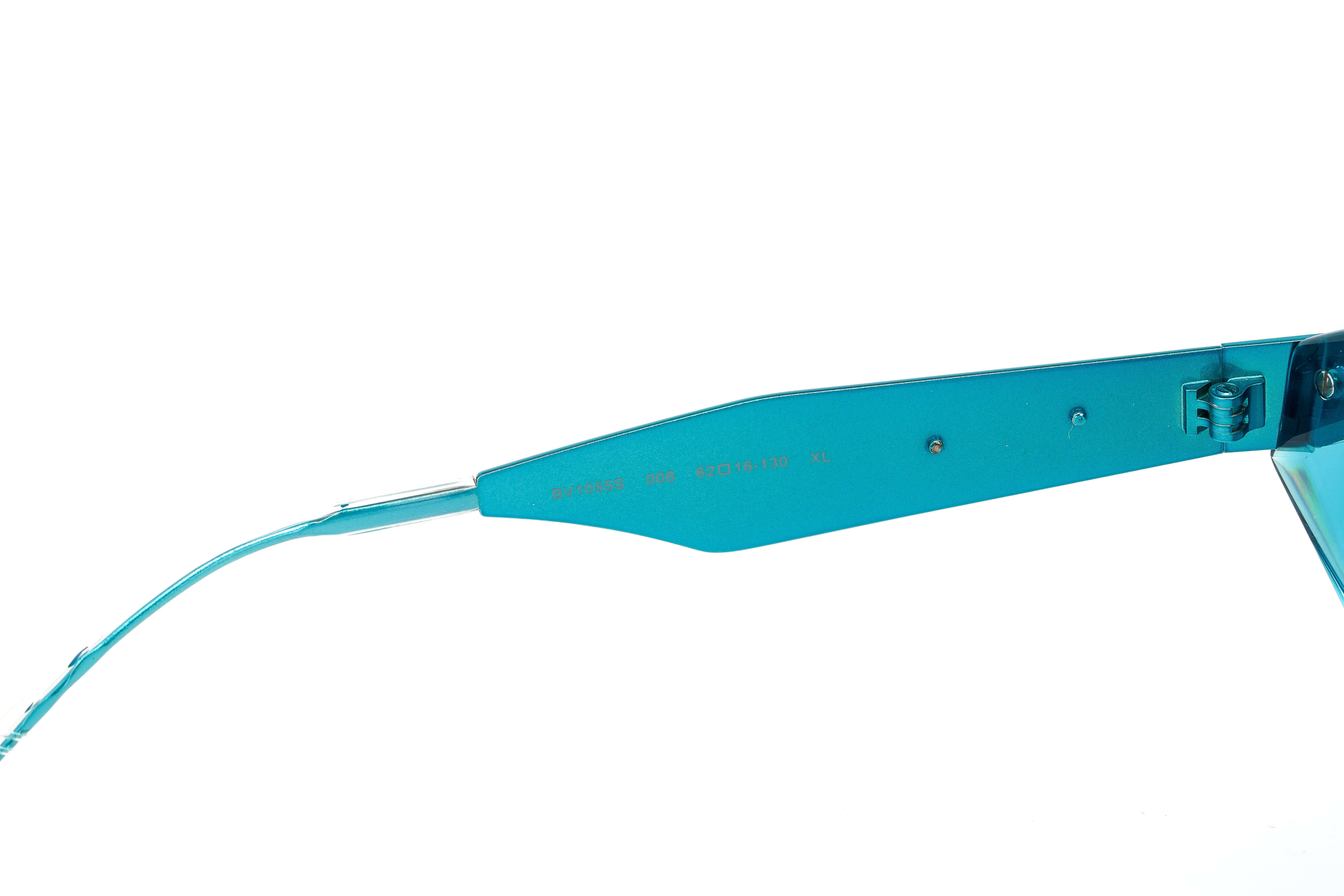 Bottega Veneta Sunglasses Unisex Cat Eye Light Blue BV1055S-008 62-GR8 Sunglasses