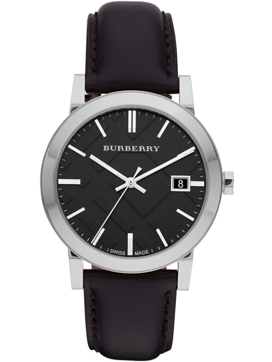 Burberry Men's Watch The City Check Black BU9009-GR8 Sunglasses