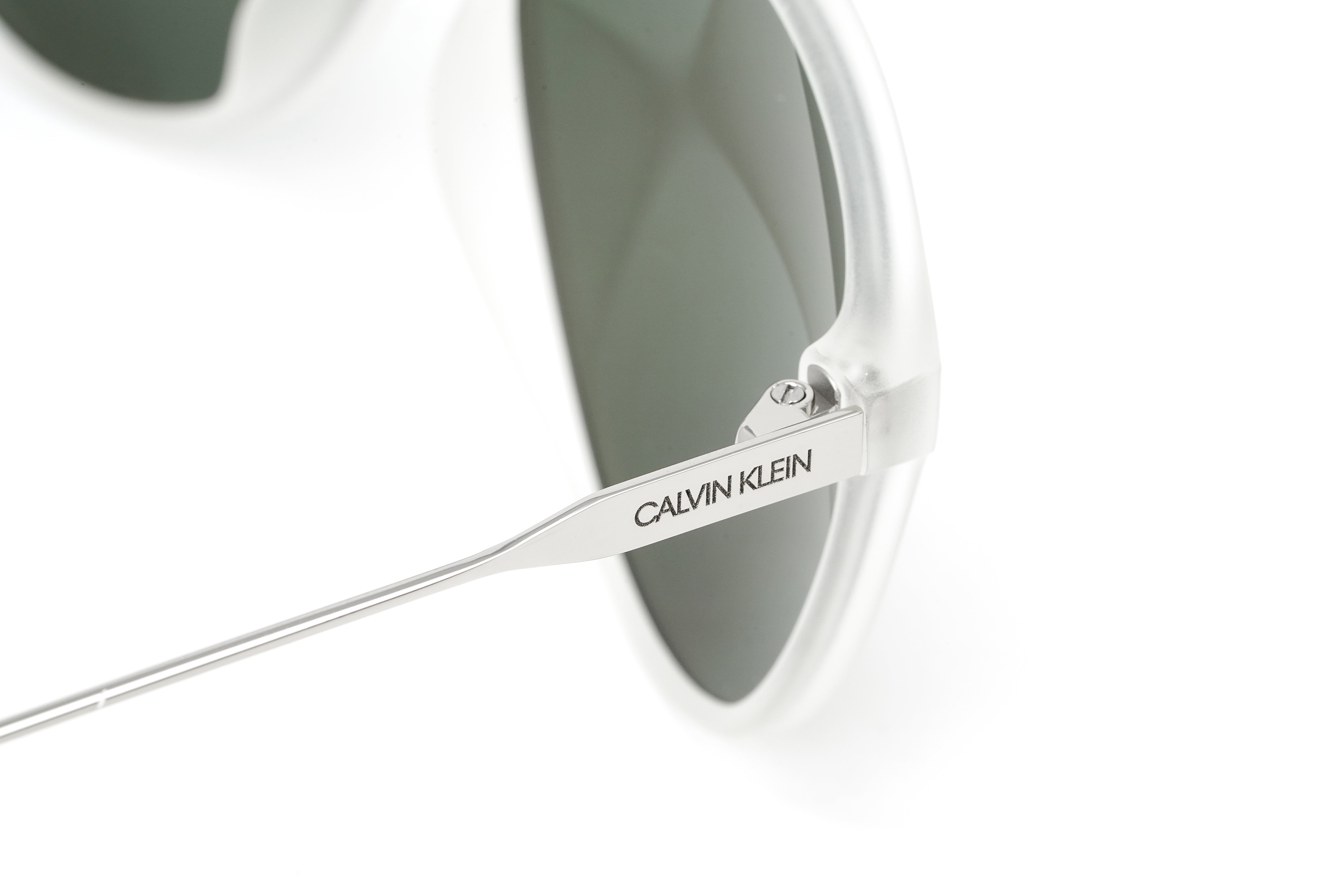 Calvin Klein Men's Sunglasses Pilot White CK20702S 971-GR8 Sunglasses