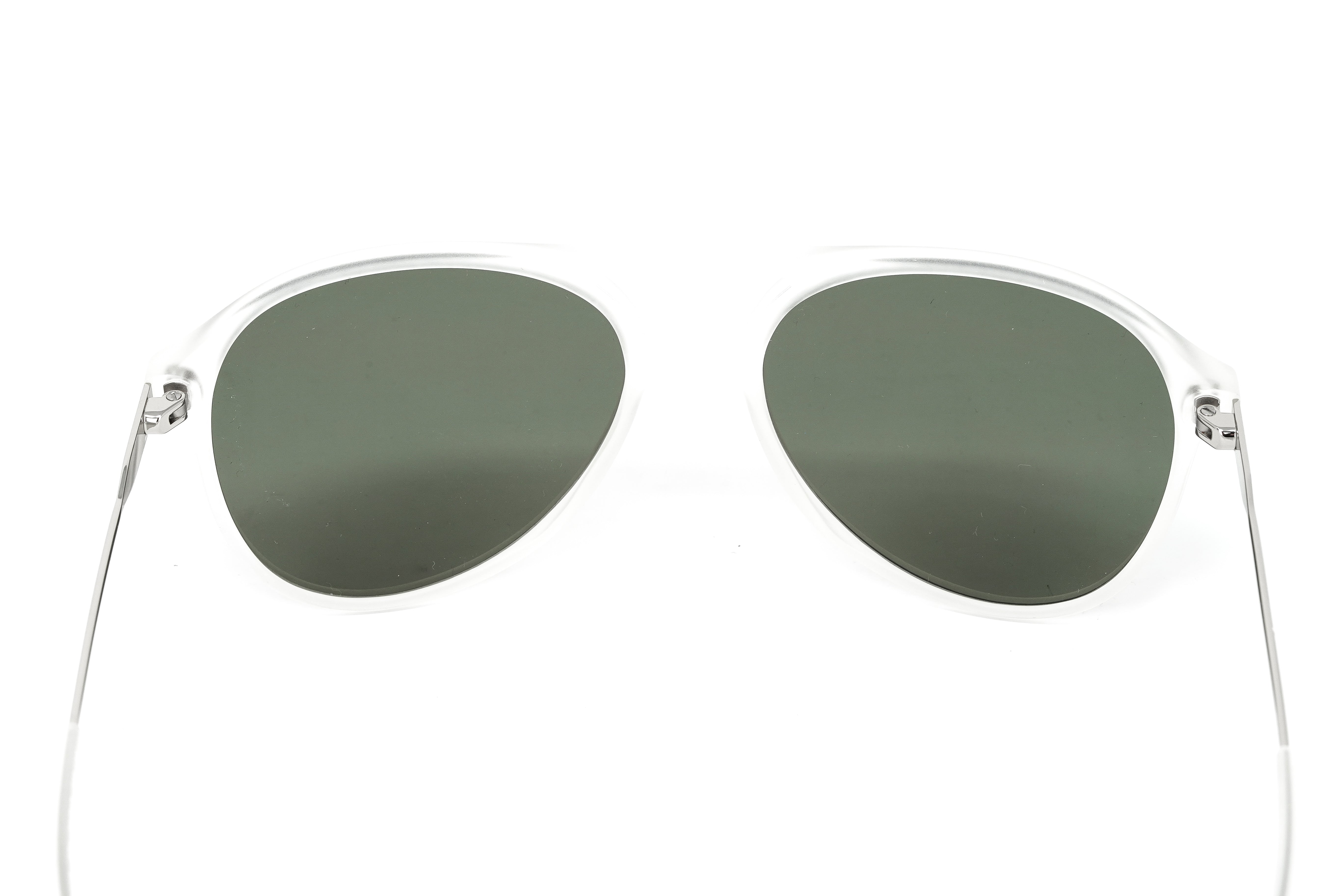 Calvin Klein Men's Sunglasses Pilot White CK20702S 971-GR8 Sunglasses