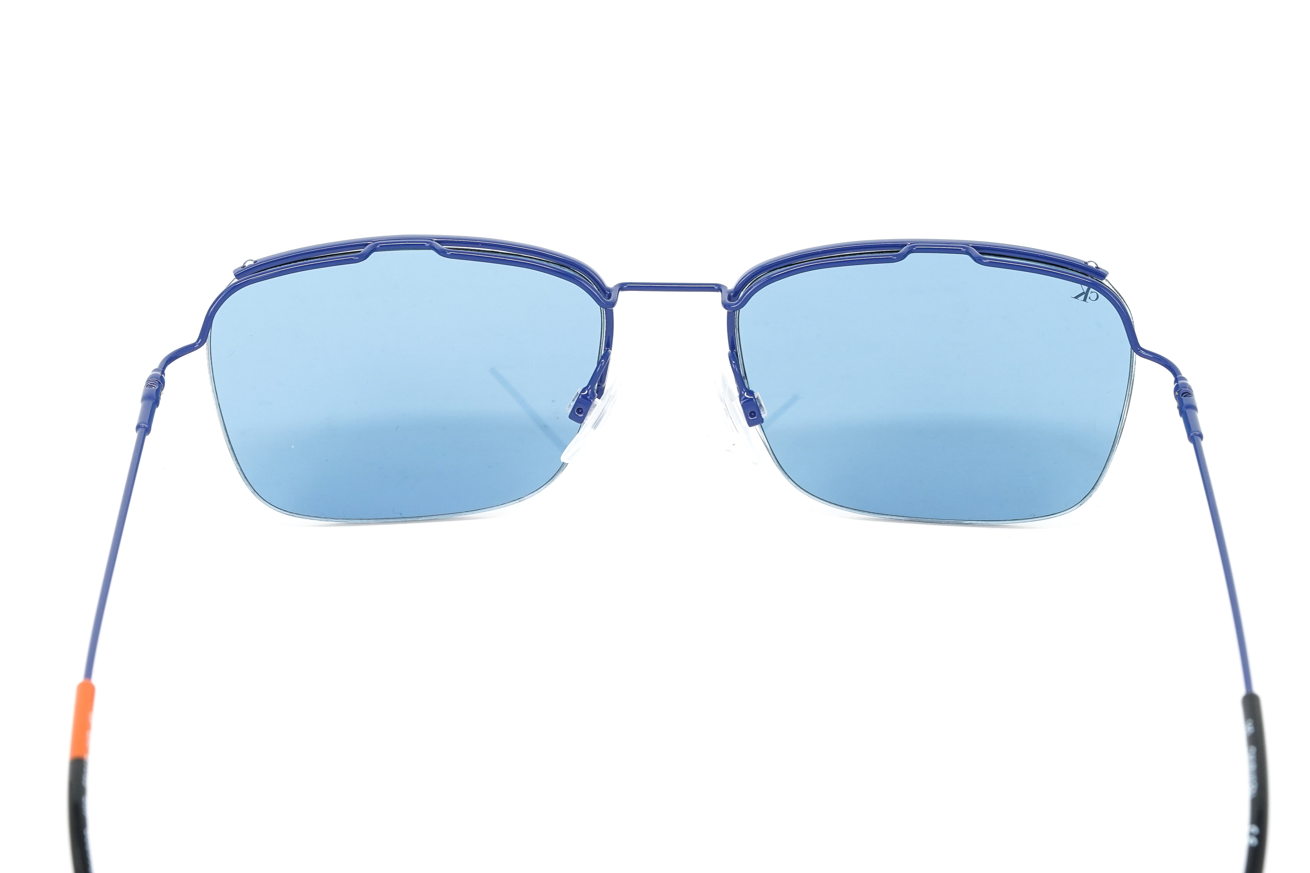 Calvin Klein Unisex Sunglasses Rectangular Blue CK21122S 407-GR8 Sunglasses