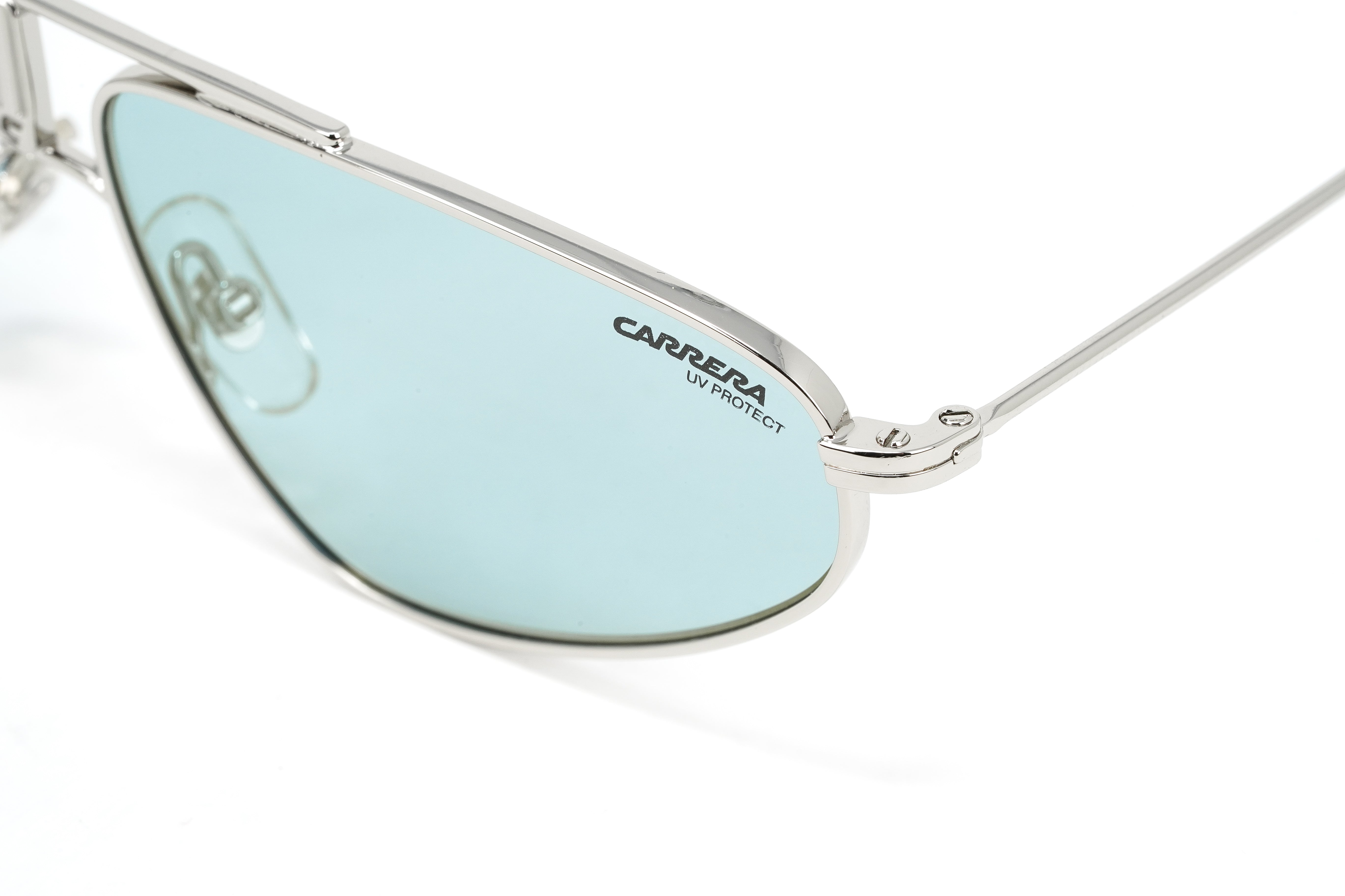 Carrera Unisex Sunglasses Angular Pilot Mirror Blue 1021/S 010-GR8 Sunglasses