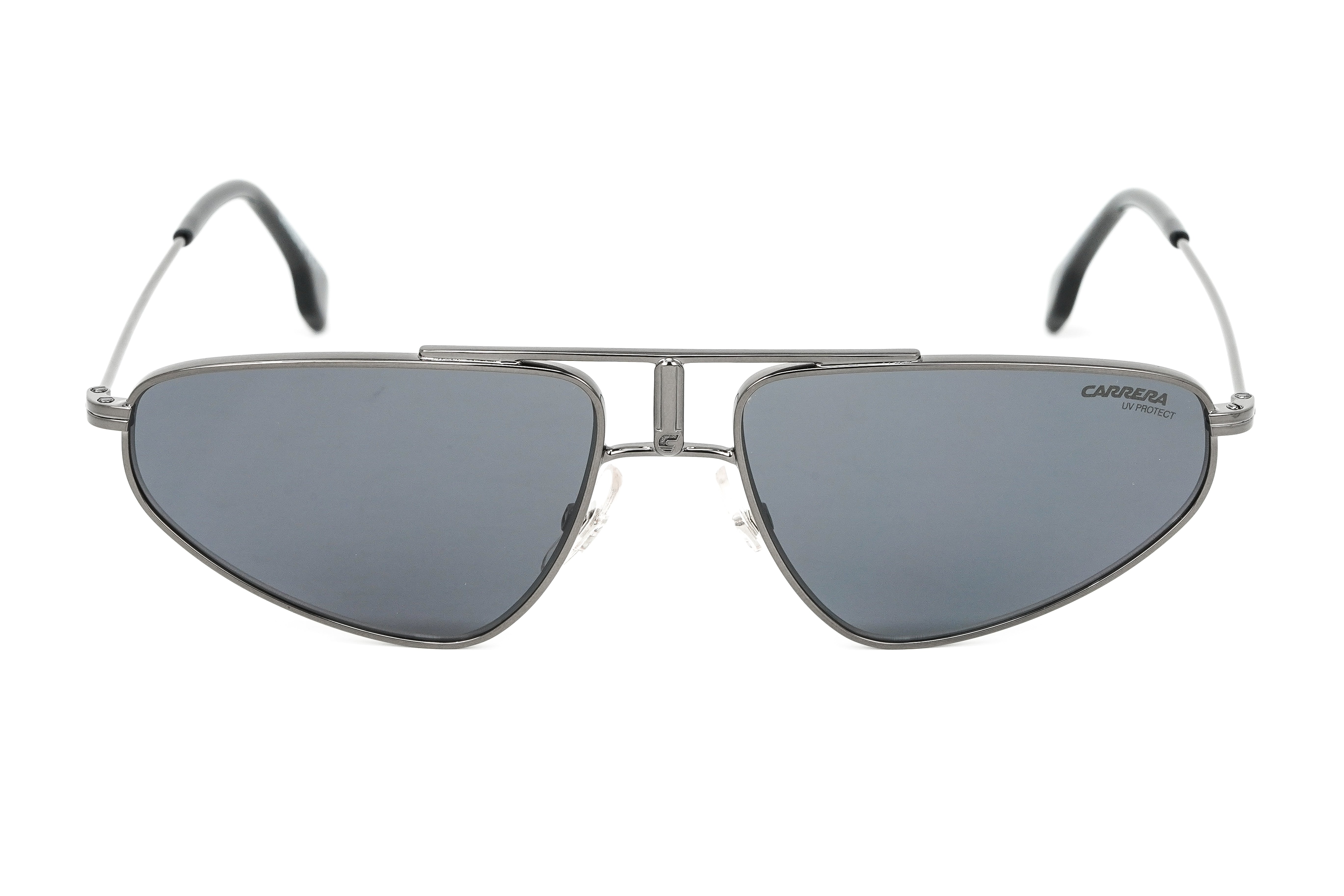 Carrera Unisex Sunglasses Angular Pilot Gunmetal/ Grey 1021/S V81-GR8 Sunglasses