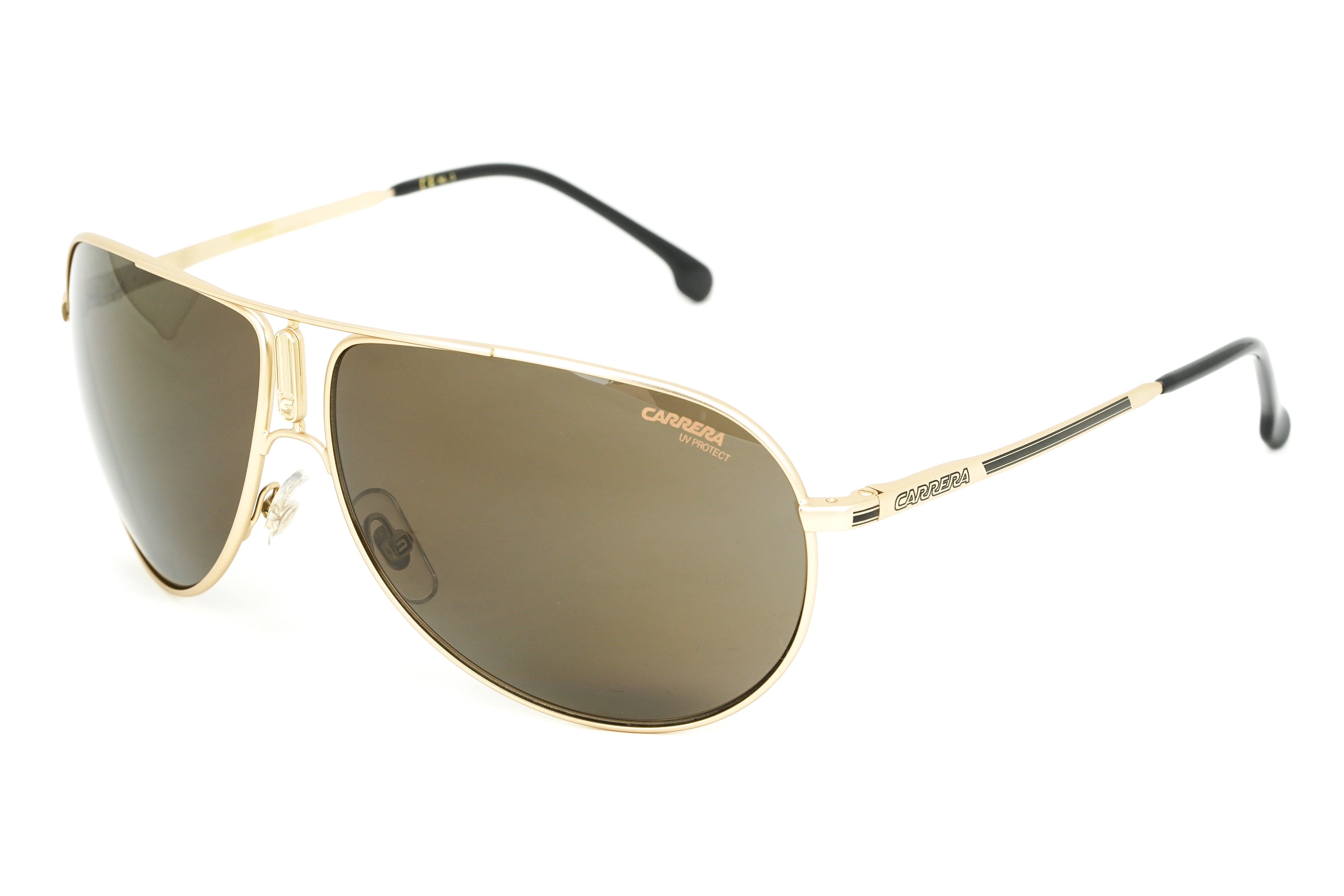 Carrera Unisex Sunglasses Pilot Brown/Gold GIPSY65 AOZ-GR8 Sunglasses