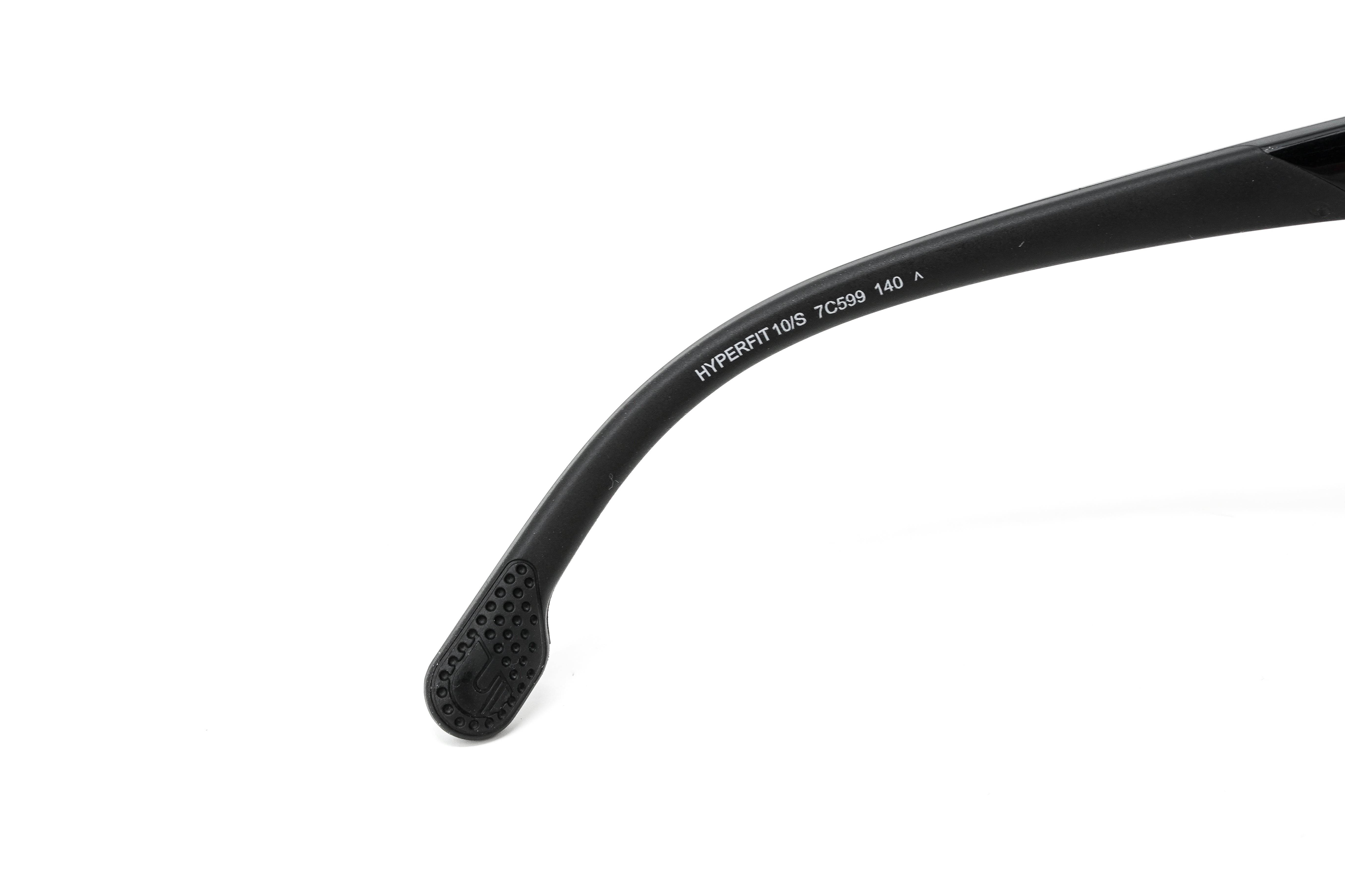 Carrera Unisex Sunglasses Shield Wap-Around Black/Clear HYPERFIT 10/S 7C5-GR8 Sunglasses