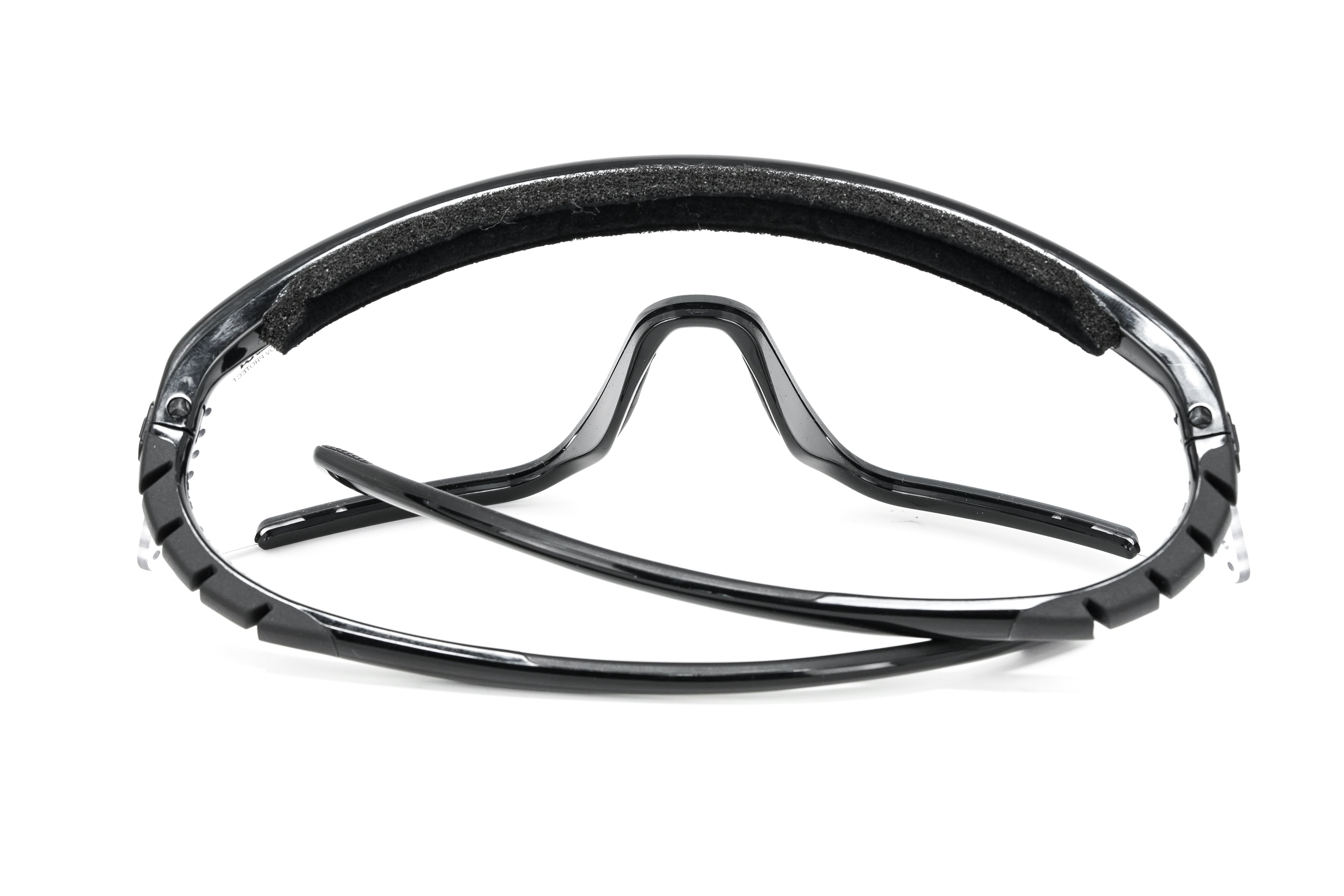 Carrera Unisex Sunglasses Shield Wap-Around Black/Clear HYPERFIT 10/S 7C5-GR8 Sunglasses