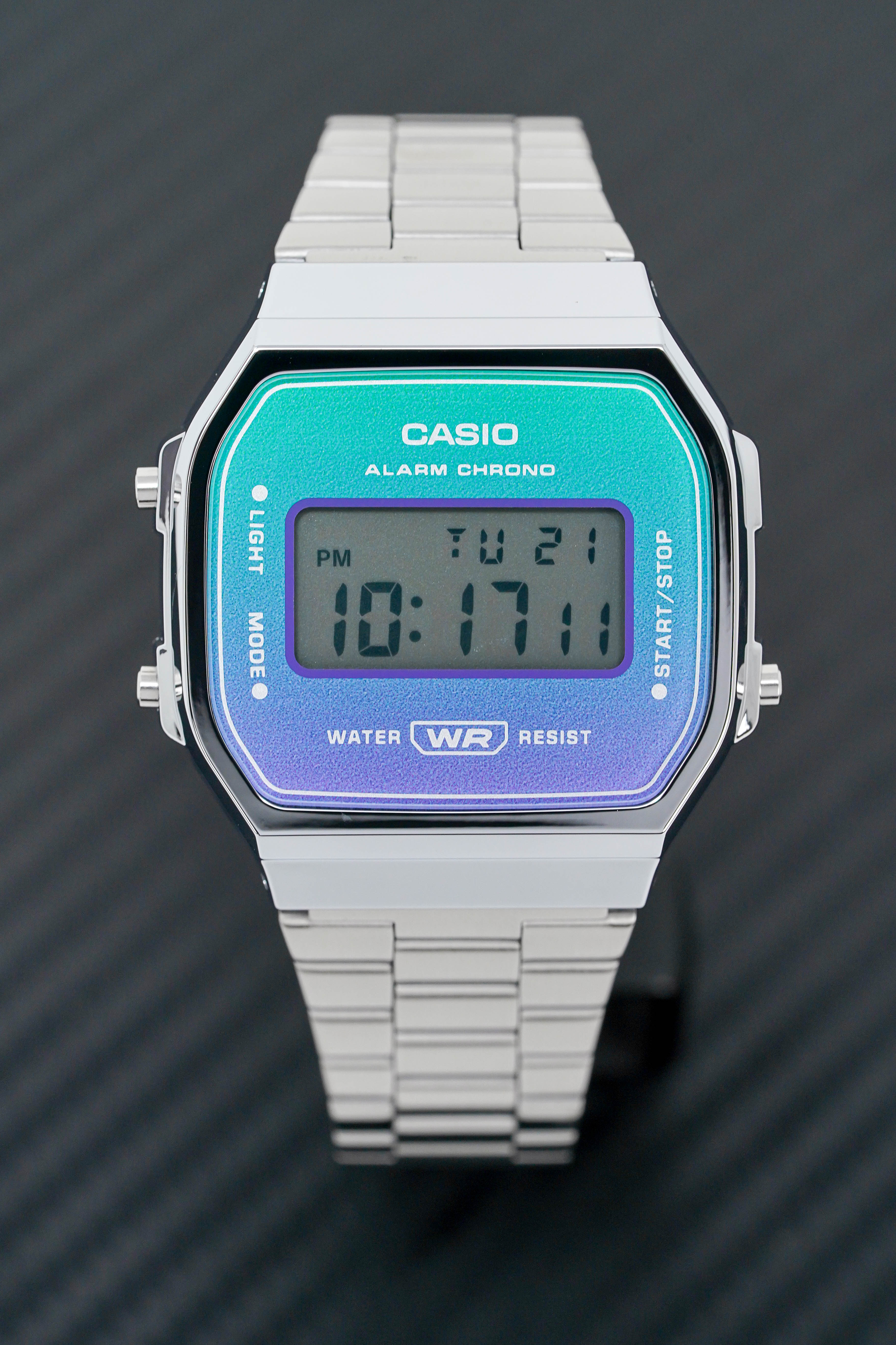 Casio Watch Digital Vintage Blue/Green A168WER-2ADF-GR8 Sunglasses