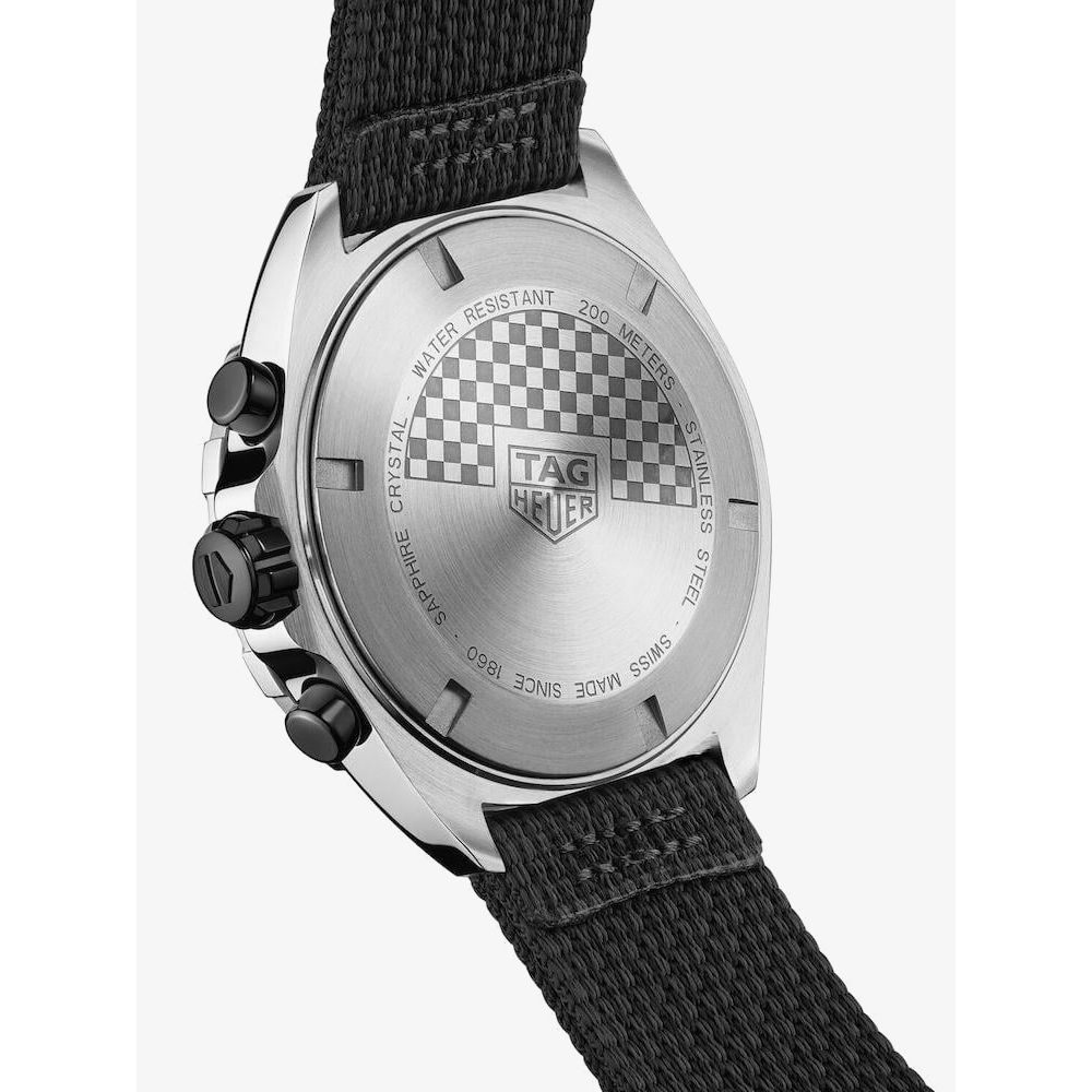 Tag Heuer Watch Formula 1 Chronograph Canvas Strap CAZ101AG.FC8304-GR8 Sunglasses