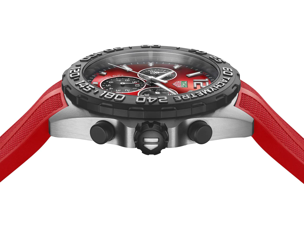 Tag Heuer Watch Formula 1 Chronograph Red Rubber CAZ101AN.FT8055-GR8 Sunglasses