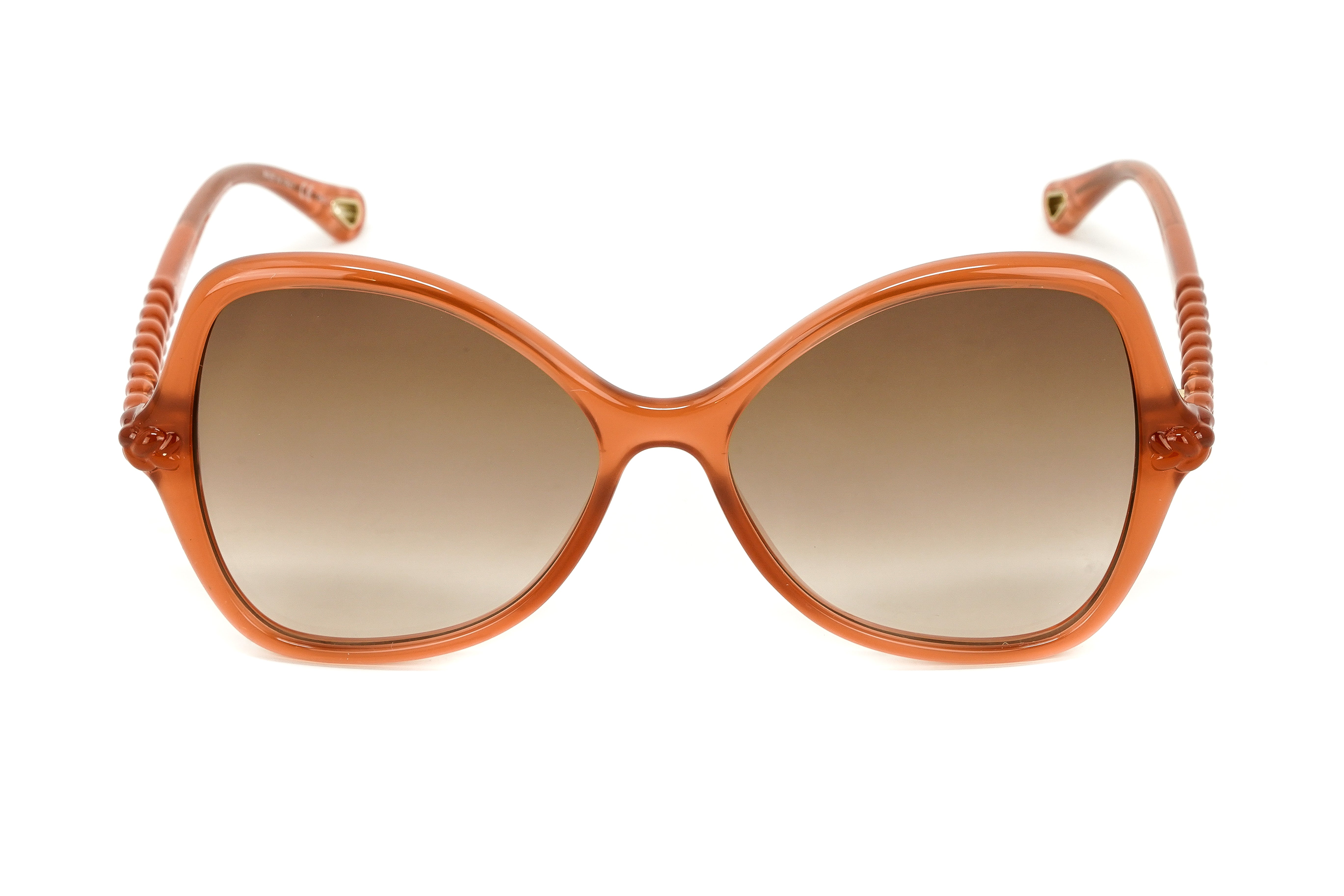 Chloé Women's Sunglasses Billie Oversized Butterfly Pink/Brown CH0001S-003 56