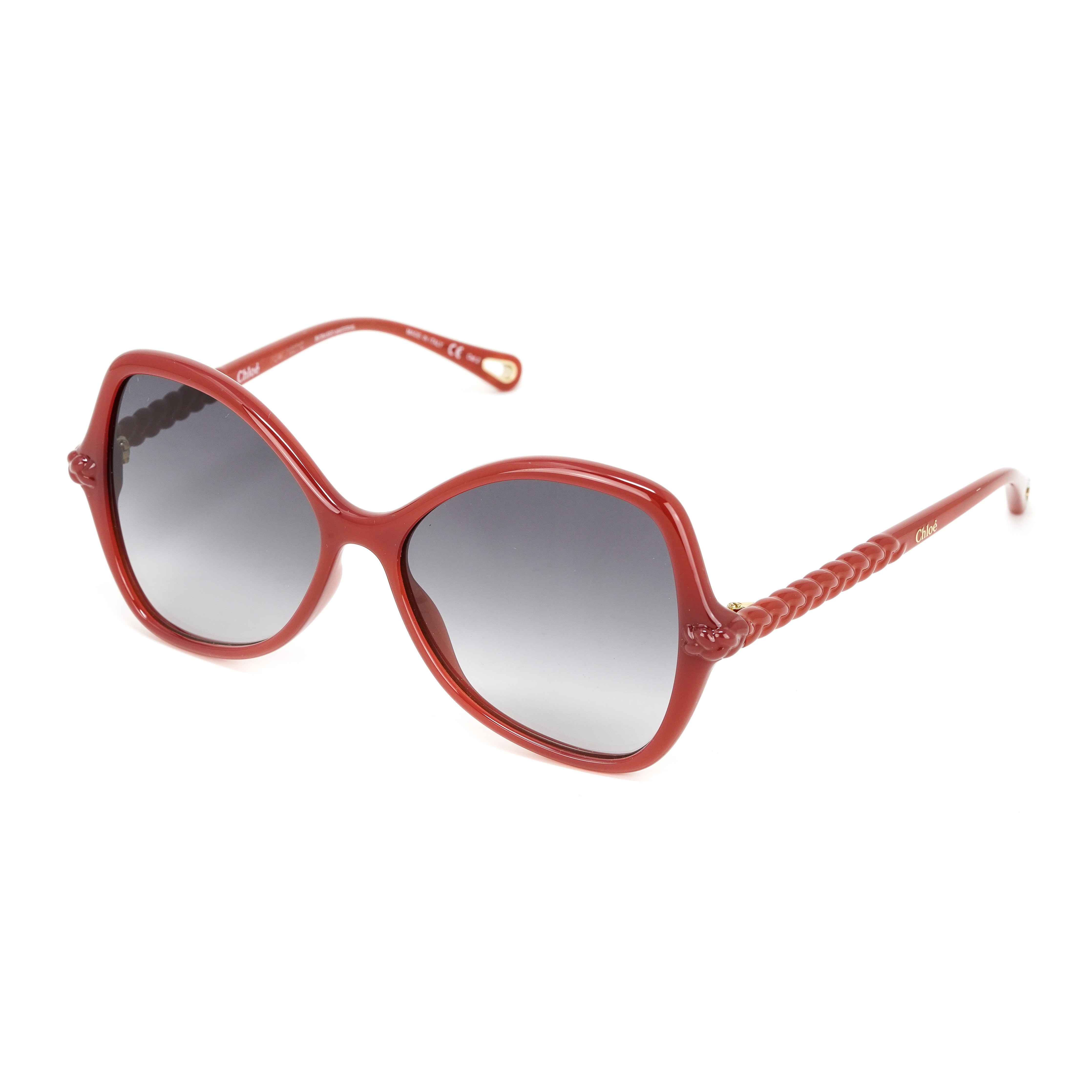 Chloé Women's Sunglasses Billie Oversized Butterfly Orange CH0001S-004 56-GR8 Sunglasses