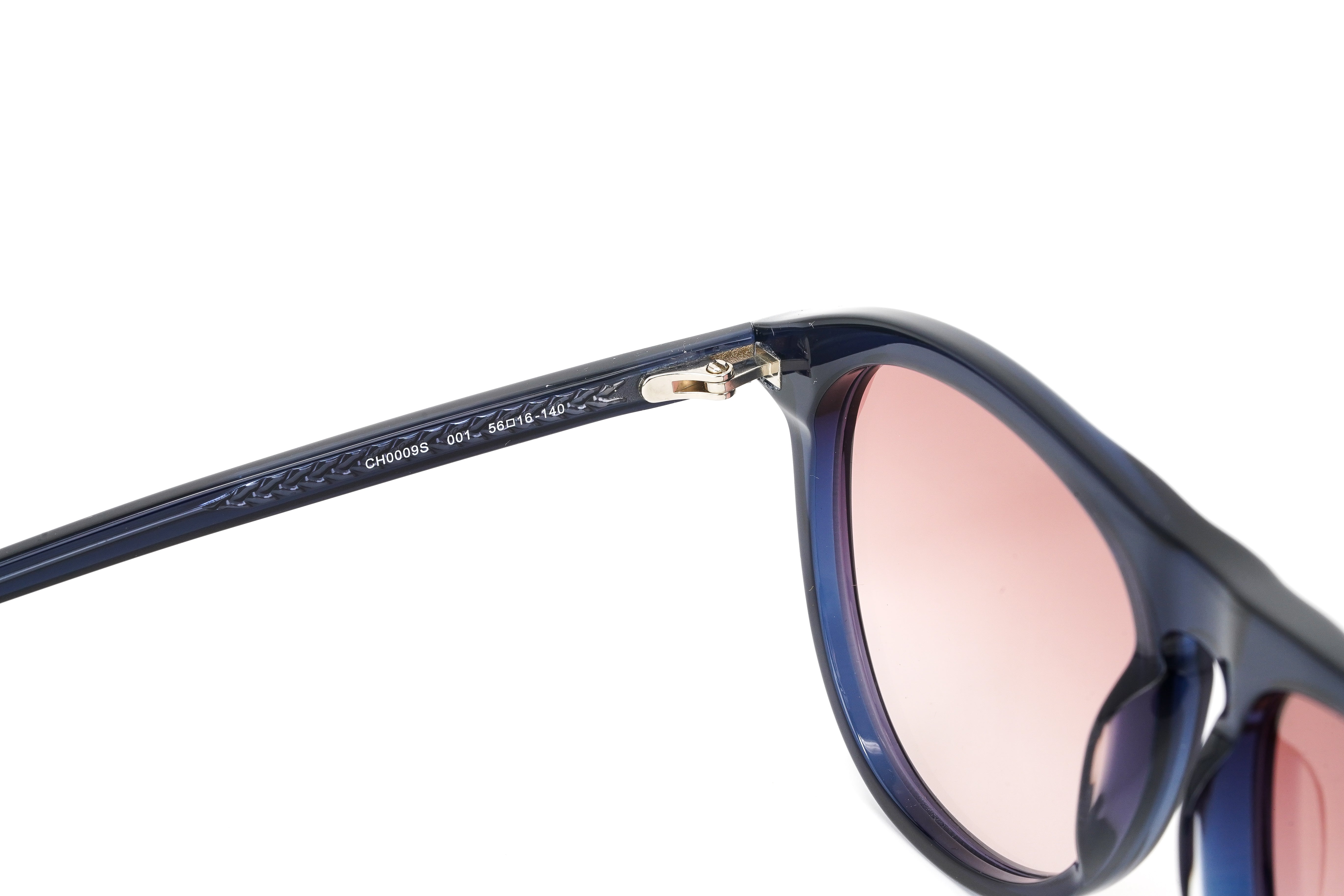 Chloé Women's Sunglasses Esther Oversized Pilot Blue/Orange CH0009S-001 56-GR8 Sunglasses