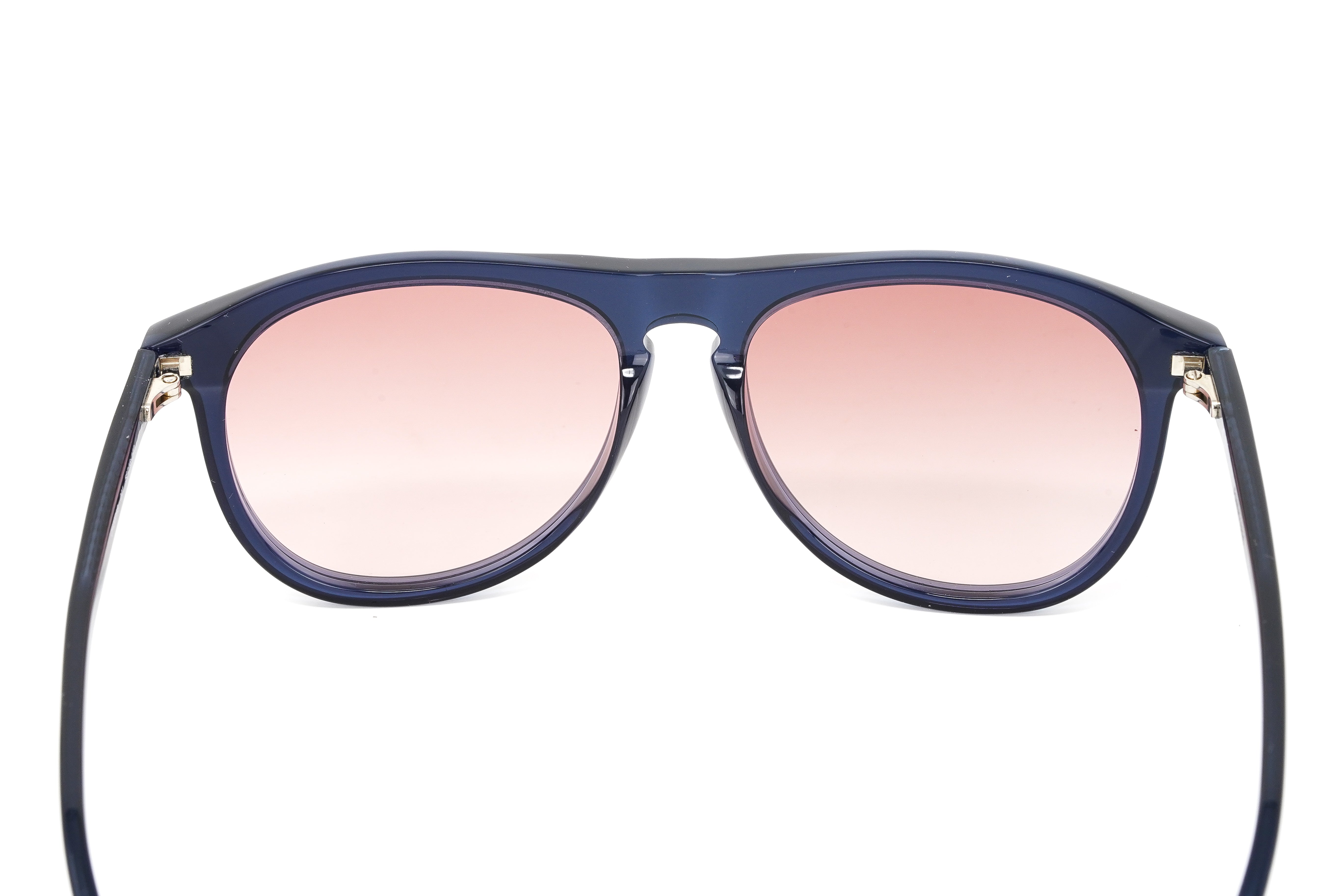 Chloé Women's Sunglasses Esther Oversized Pilot Blue/Orange CH0009S-001 56-GR8 Sunglasses