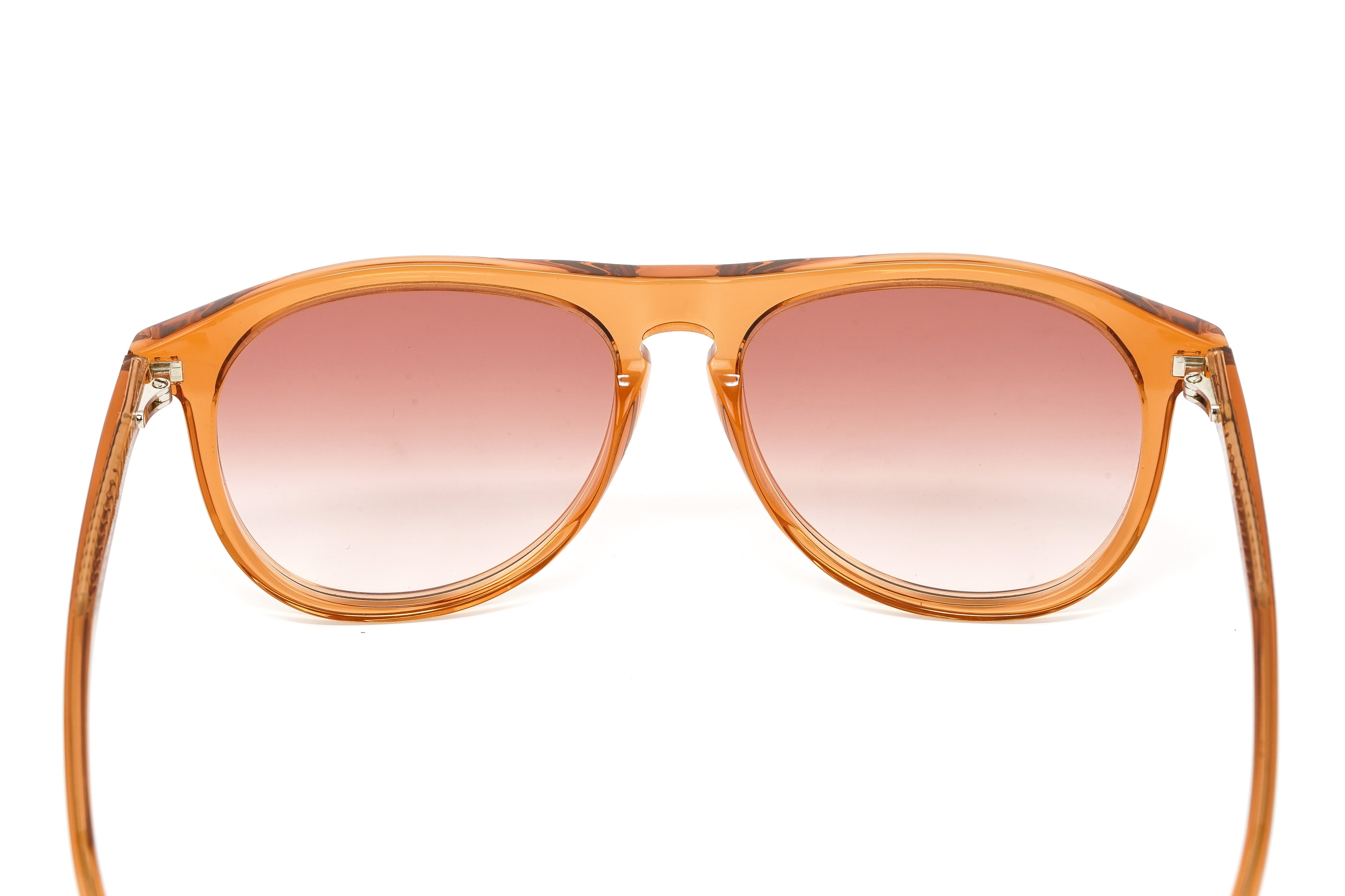 Chloé Women's Sunglasses Esther Oversized Pilot Orange/Pink CH0009S-003 56-GR8 Sunglasses