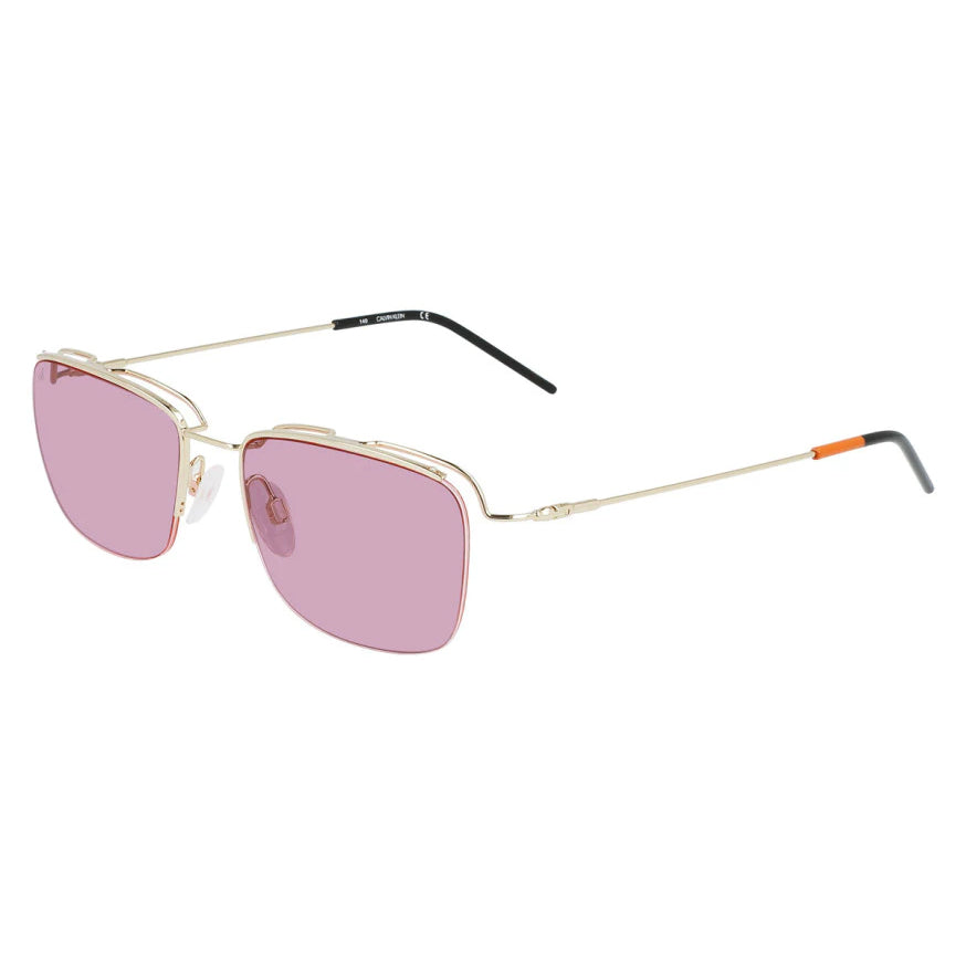 Calvin Klein Unisex Sunglasses Rectangular Pink CK21122S 676-GR8 Sunglasses