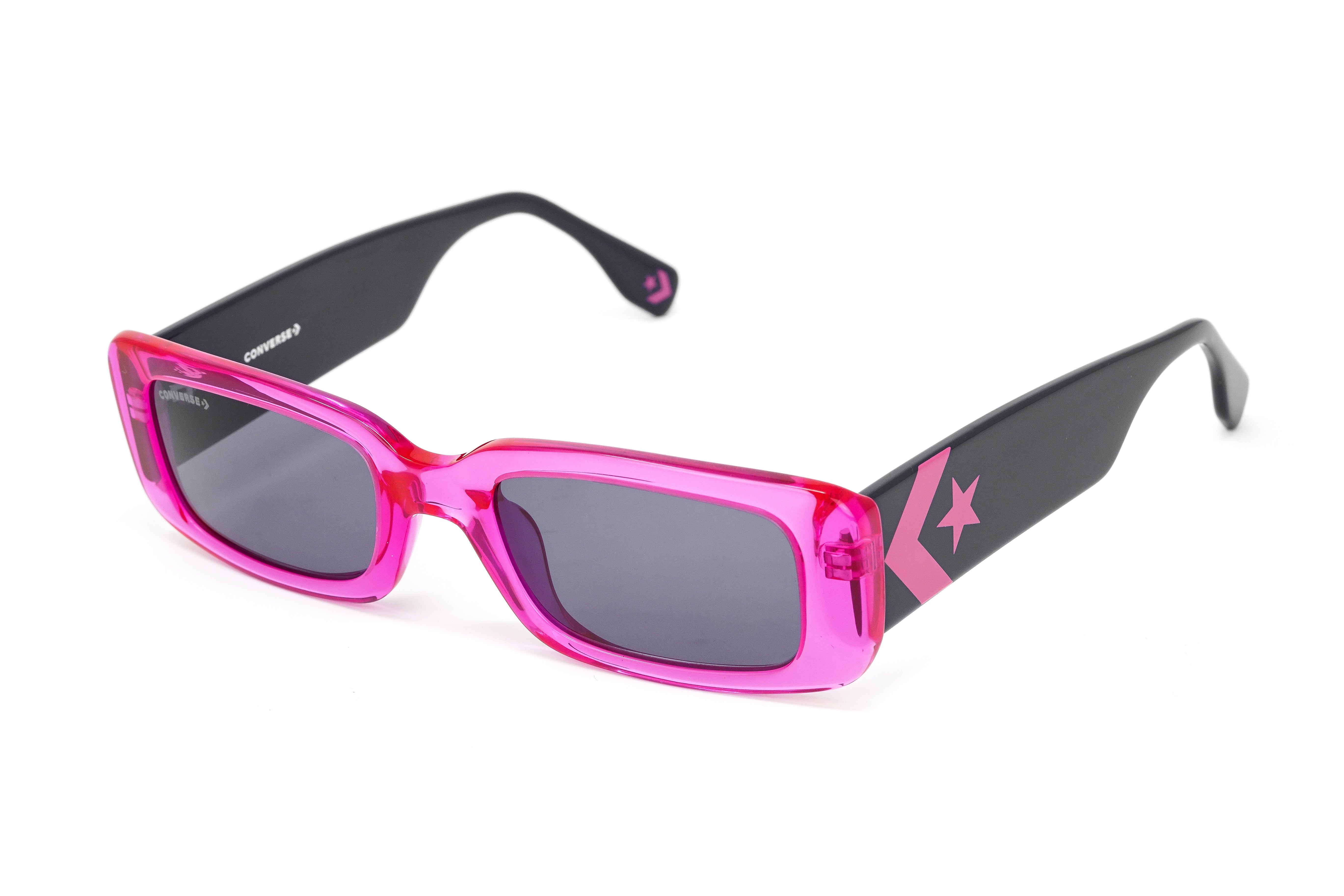 Converse Unisex Sunglasses Rectangle Pink and Blue SCO228 0ATE-GR8 Sunglasses