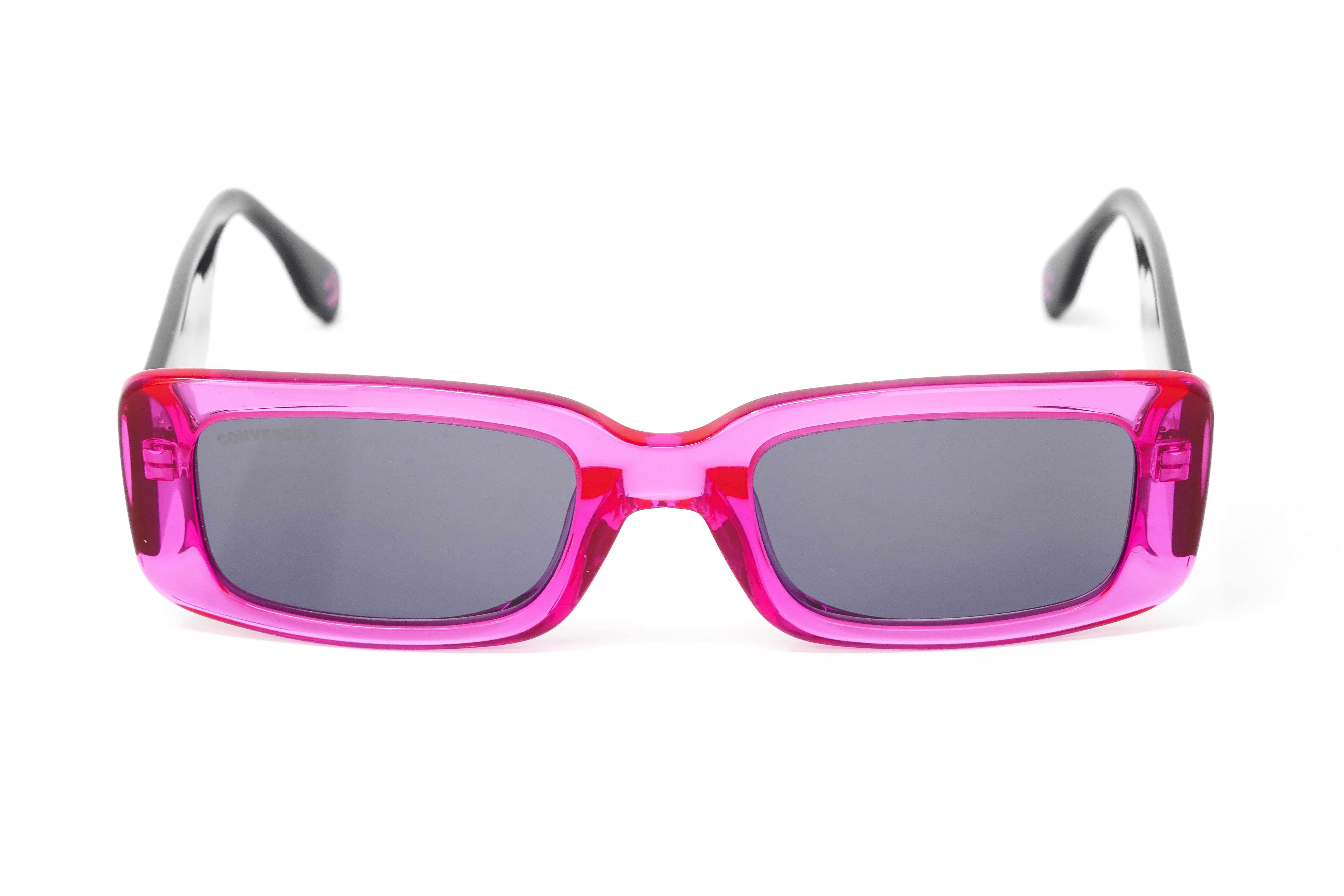 Converse Unisex Sunglasses Rectangle Pink and Blue SCO228 0ATE-GR8 Sunglasses