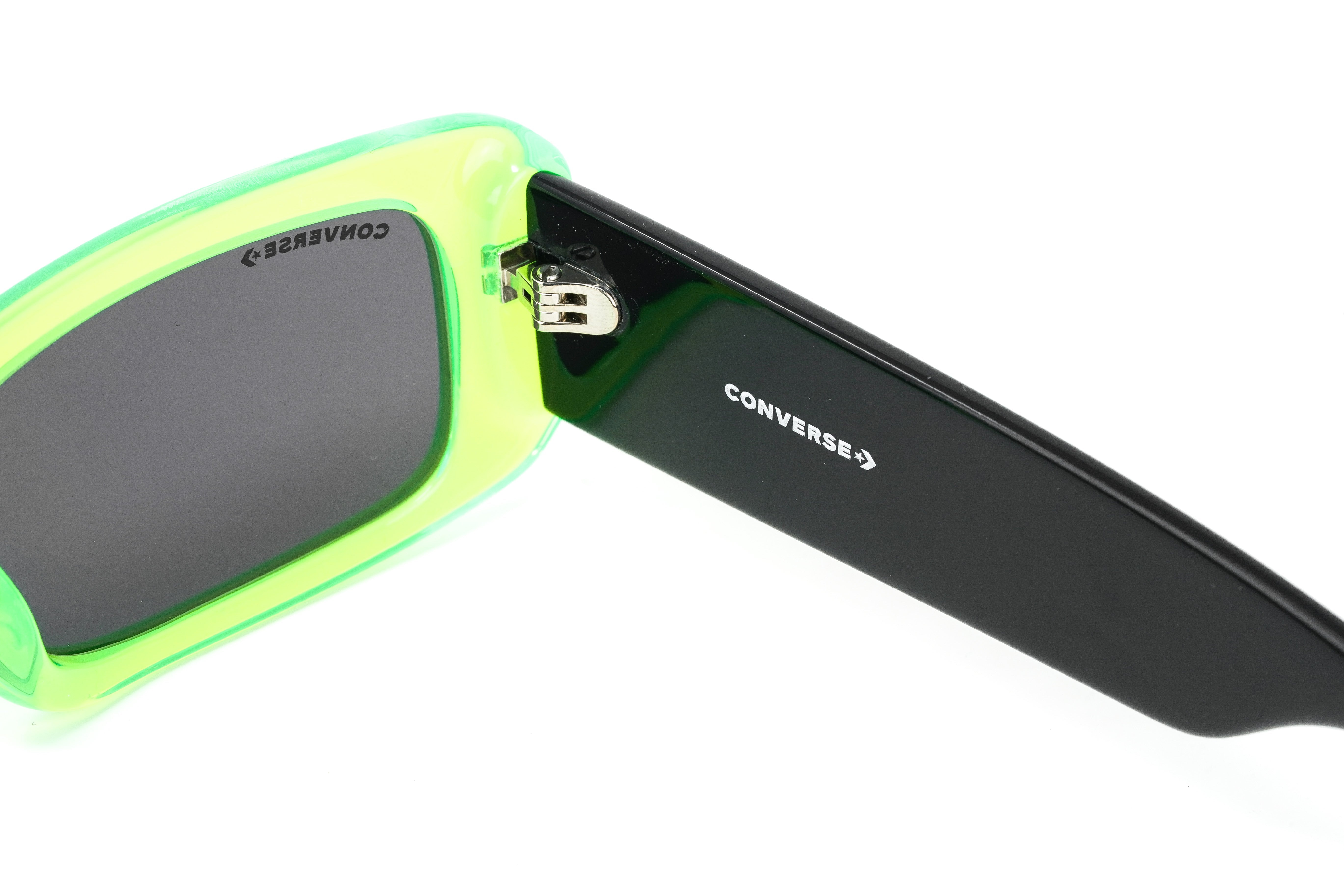 Converse Unisex Sunglasses Rectangle Green and Black SCO228 0VC1-GR8 Sunglasses