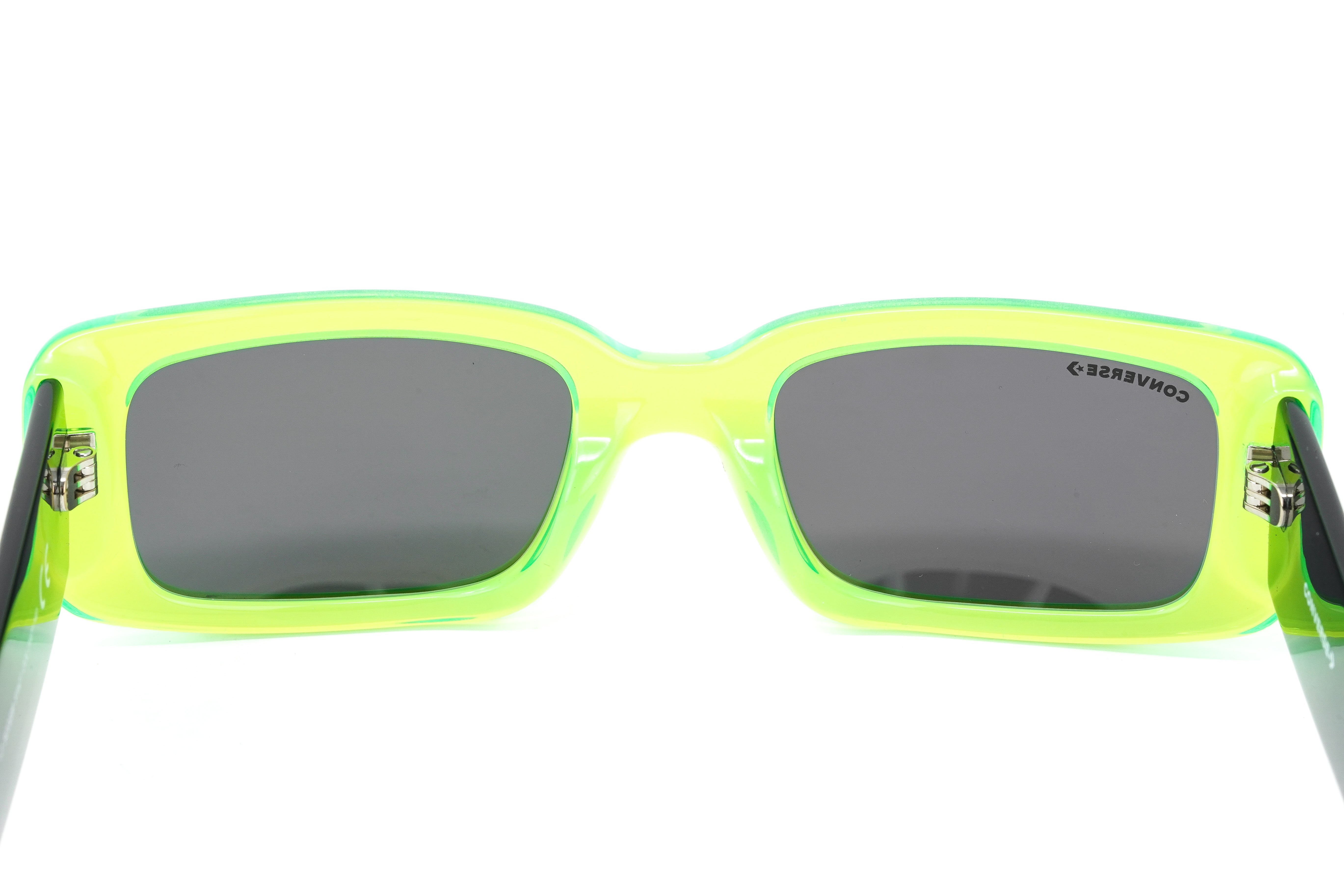Converse Unisex Sunglasses Rectangle Green and Black SCO228 0VC1-GR8 Sunglasses