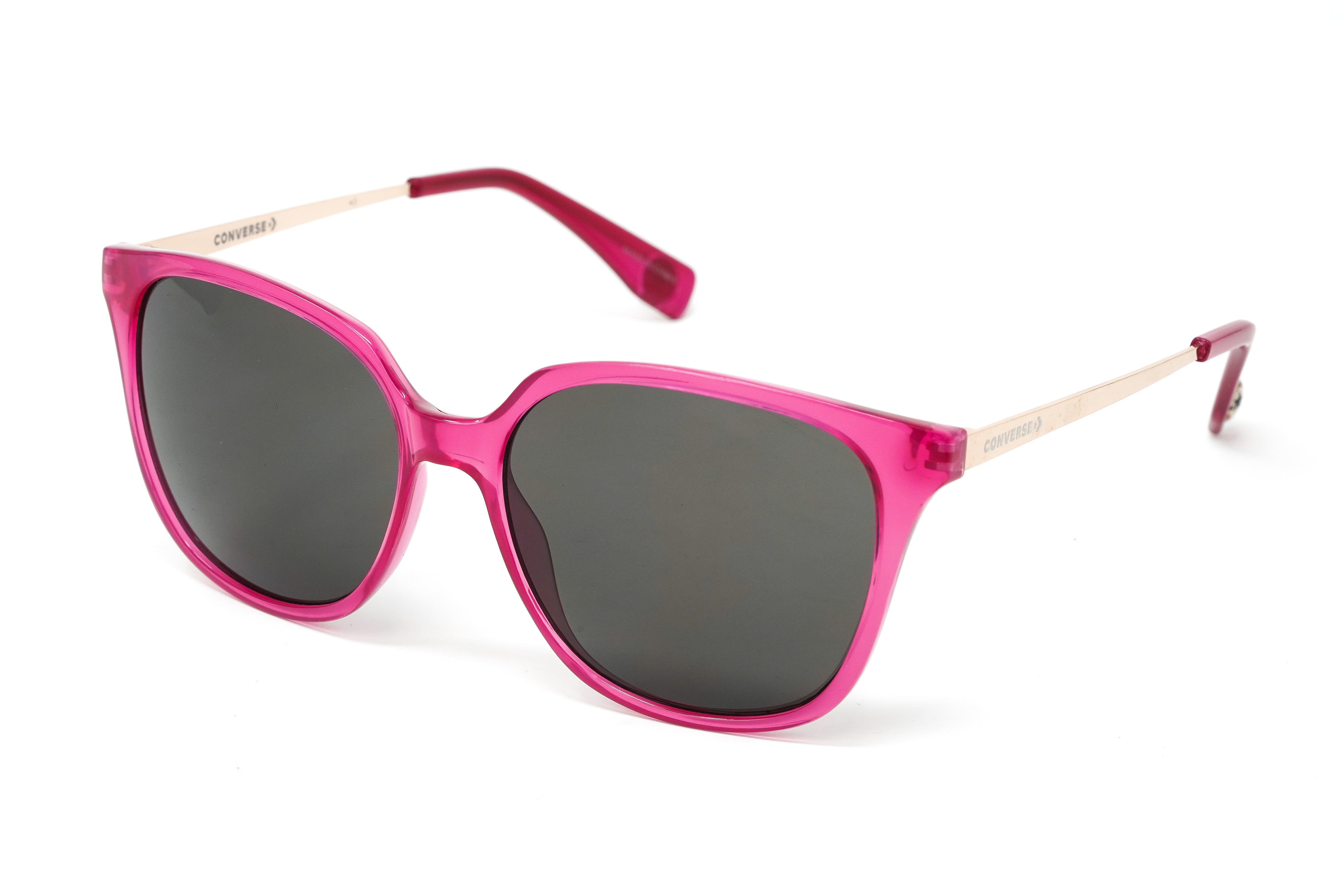 Converse Women's Sunglasses Transparent Pink SCO288 FUXI-GR8 Sunglasses