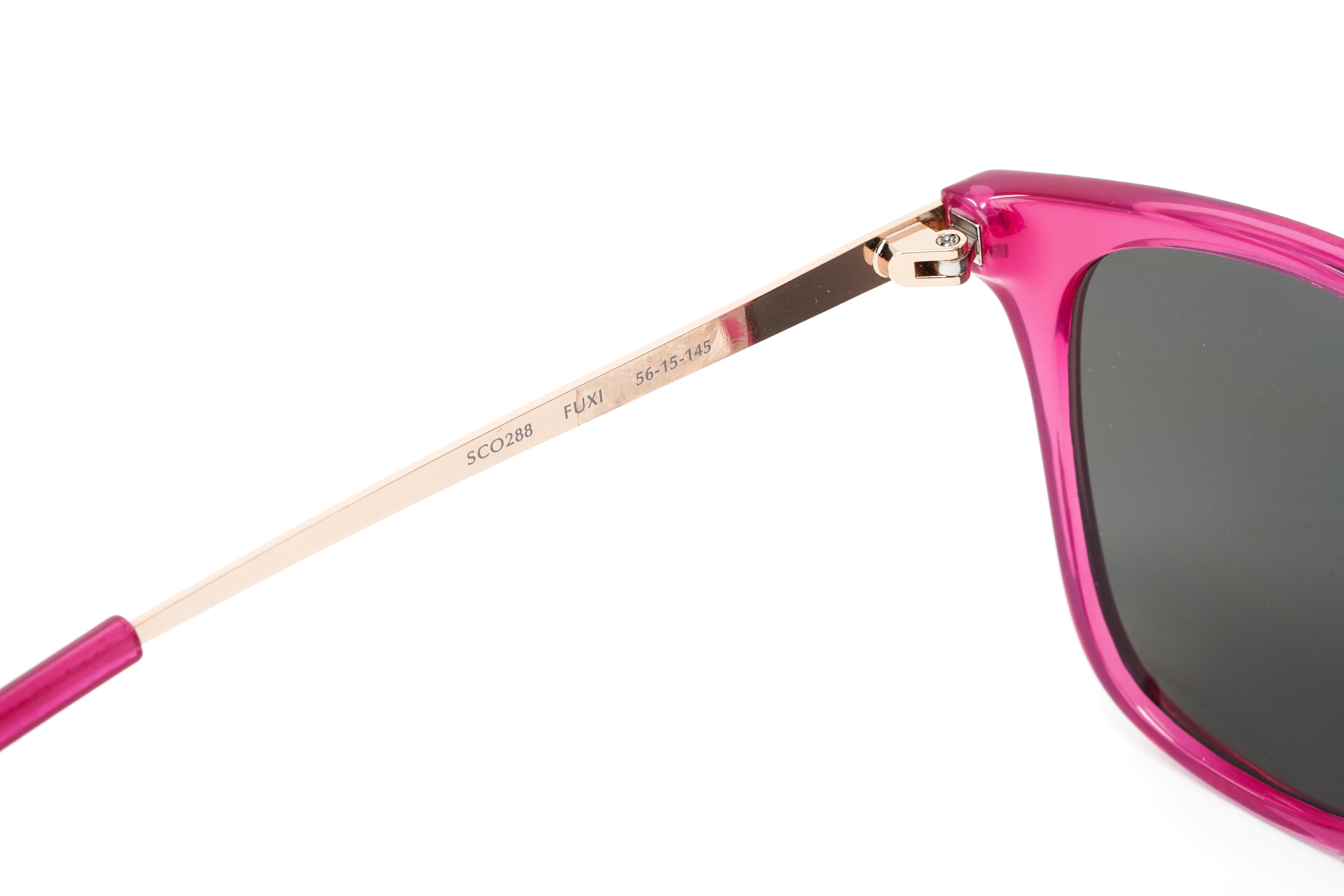 Converse Women's Sunglasses Transparent Pink SCO288 FUXI-GR8 Sunglasses