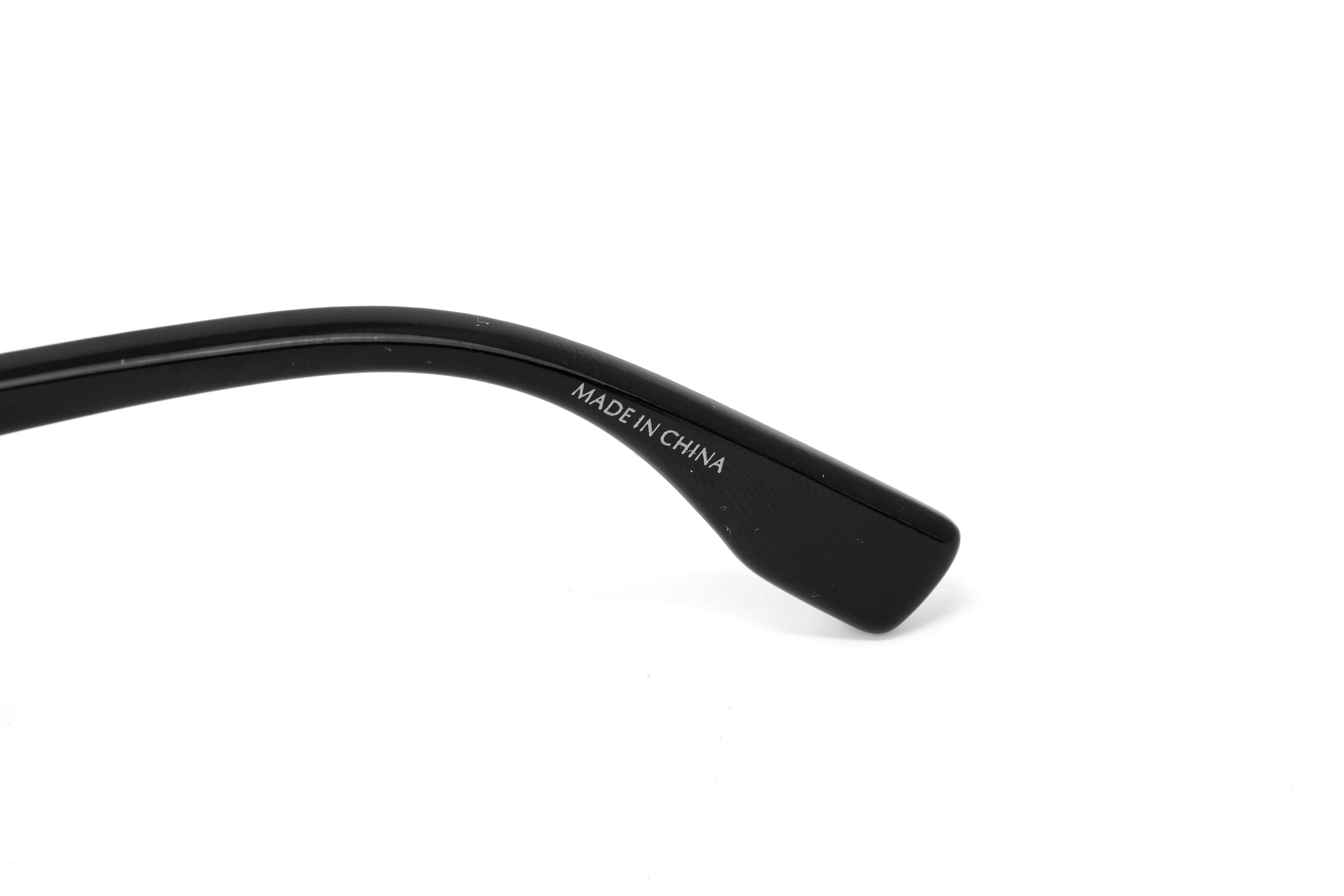 Converse Unisex Sunglasses Square Flat Top Black and Tortoise SCO295 BLTO-GR8 Sunglasses