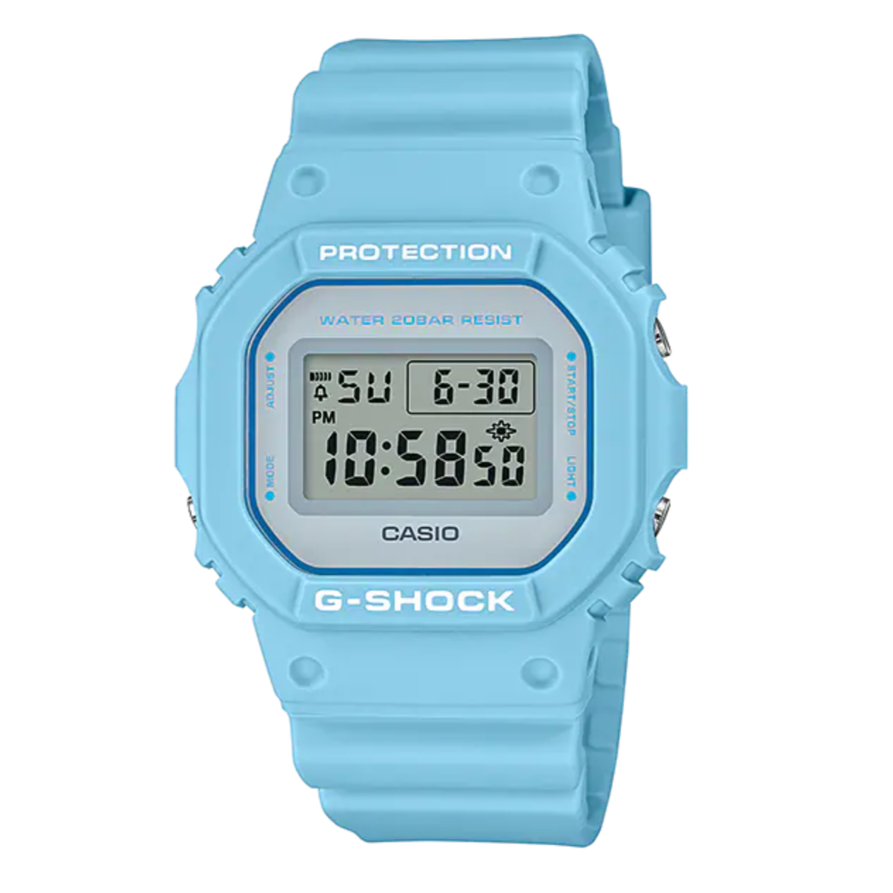 Casio G-Shock Men's Watch Matte Blue DW-5600SC-2DR-GR8 Sunglasses
