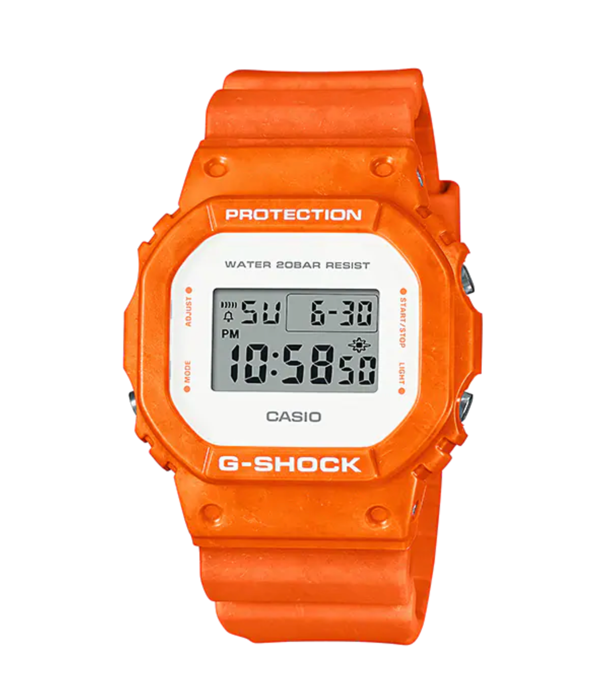 Casio G-Shock Men's Watch Vivid Orange DW-5600WS-4DR-GR8 Sunglasses