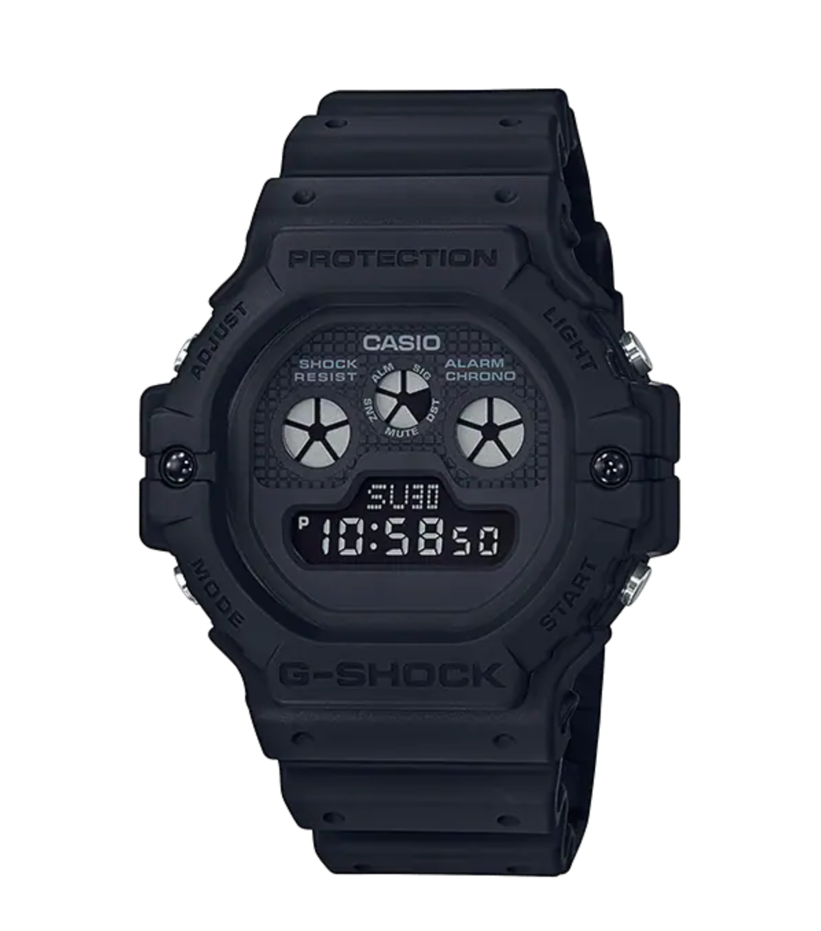 Casio G-Shock Watch Men's "Three Eyes" Classic Basic Black DW-5900BB-1DR-GR8 Sunglasses