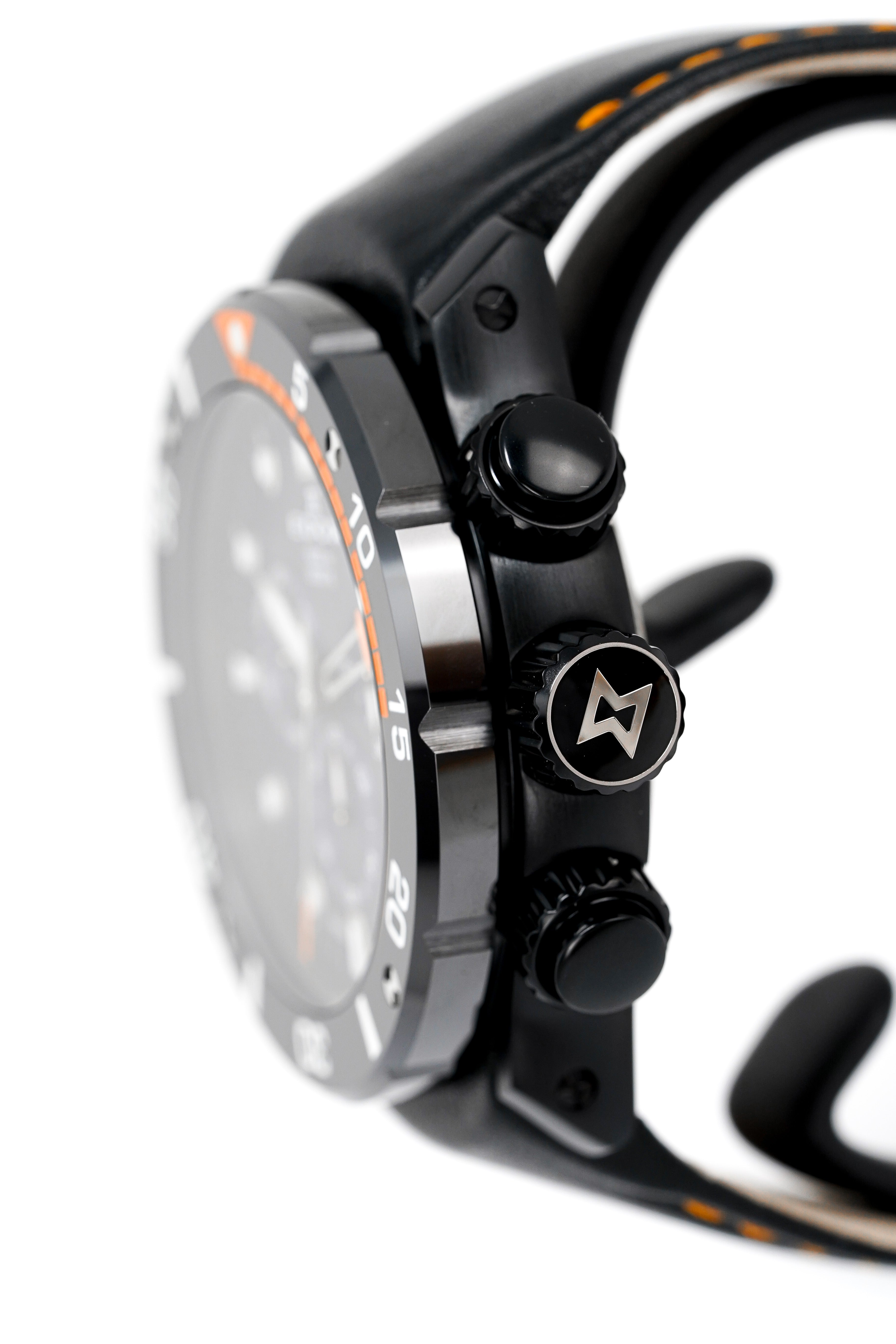 Edox Men's Watch CO-1 Chronograph Black PVD Titanium 10242-TINNO-BUIN-GR8 Sunglasses