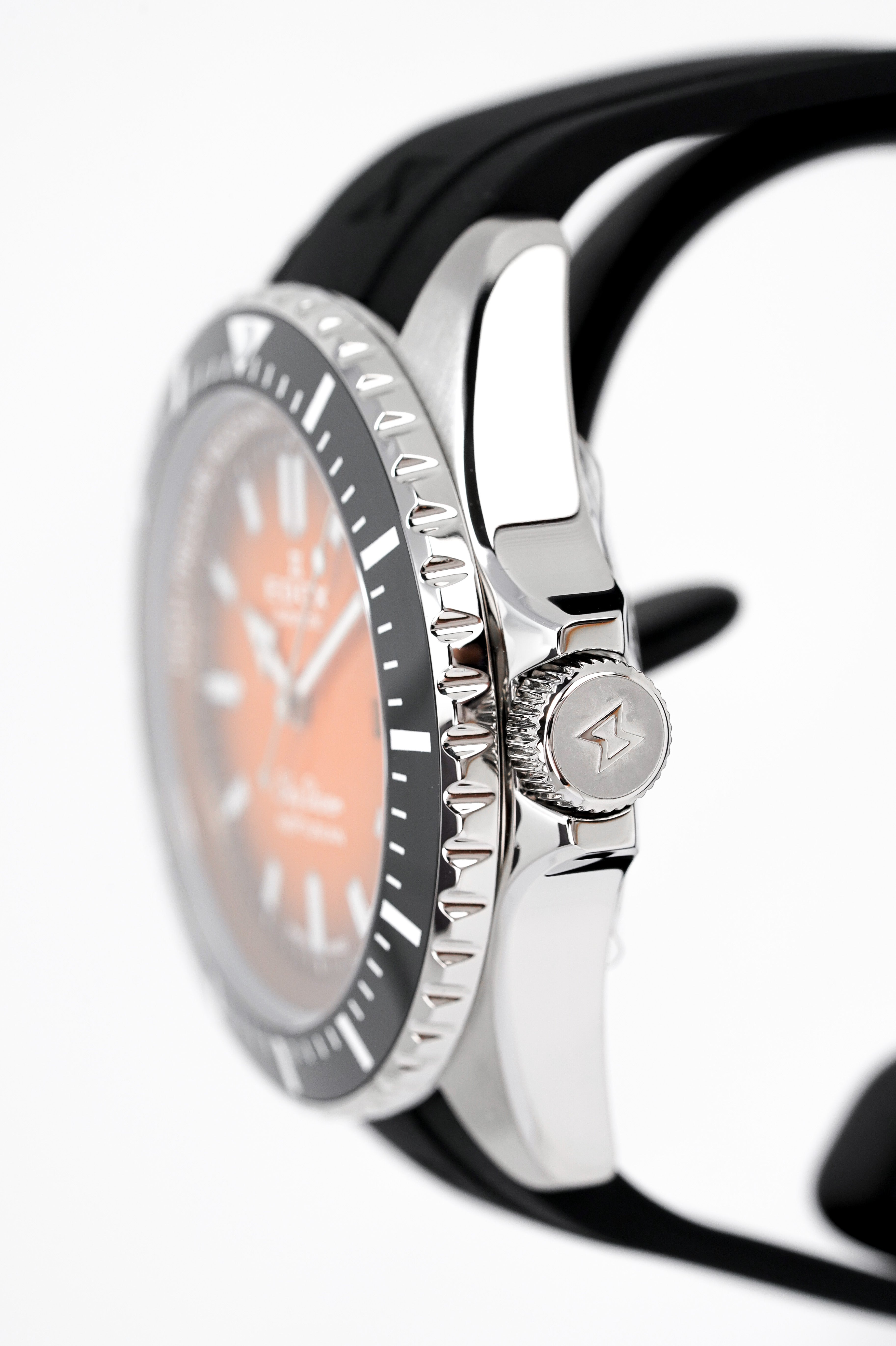 Edox Men's Watch Neptunian Sky Diver Automatic Orange 80120-3NCA-ODN-GR8 Sunglasses