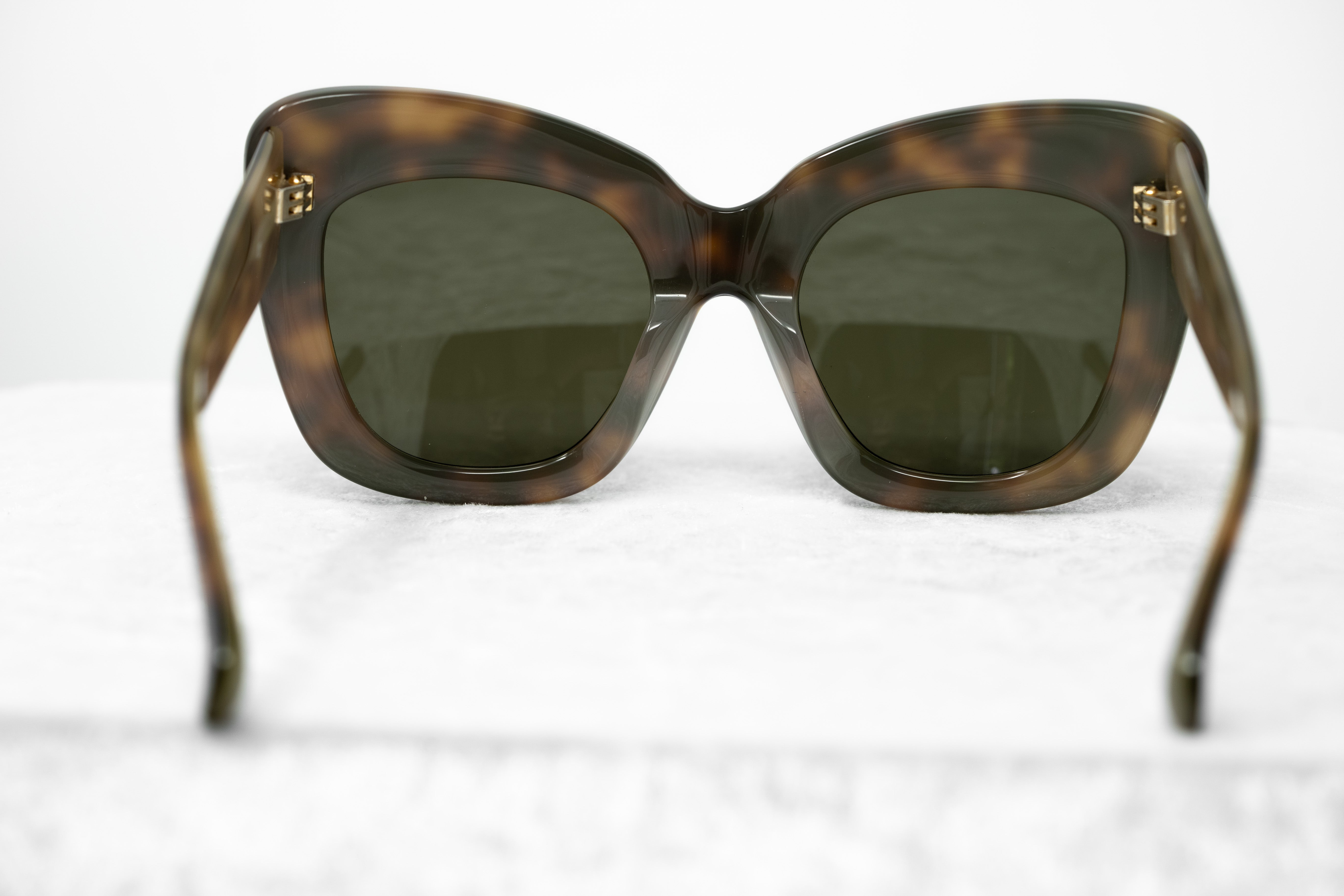 Erdem Ladies Sunglasses Cat Eye Tortoise Shell and Grey EDM24C3SUN-GR8 Sunglasses