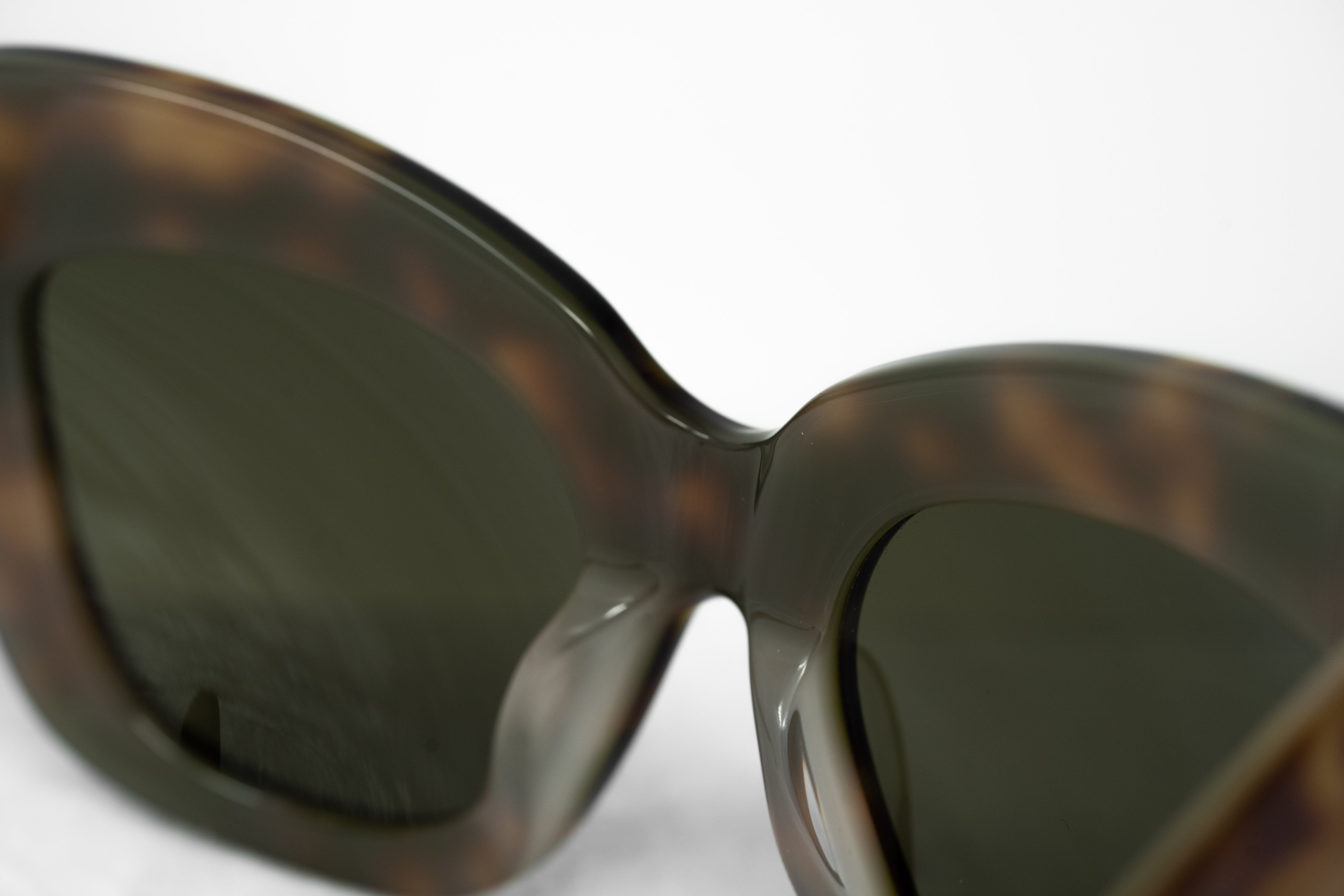 Erdem Ladies Sunglasses Cat Eye Tortoise Shell and Grey EDM24C3SUN-GR8 Sunglasses