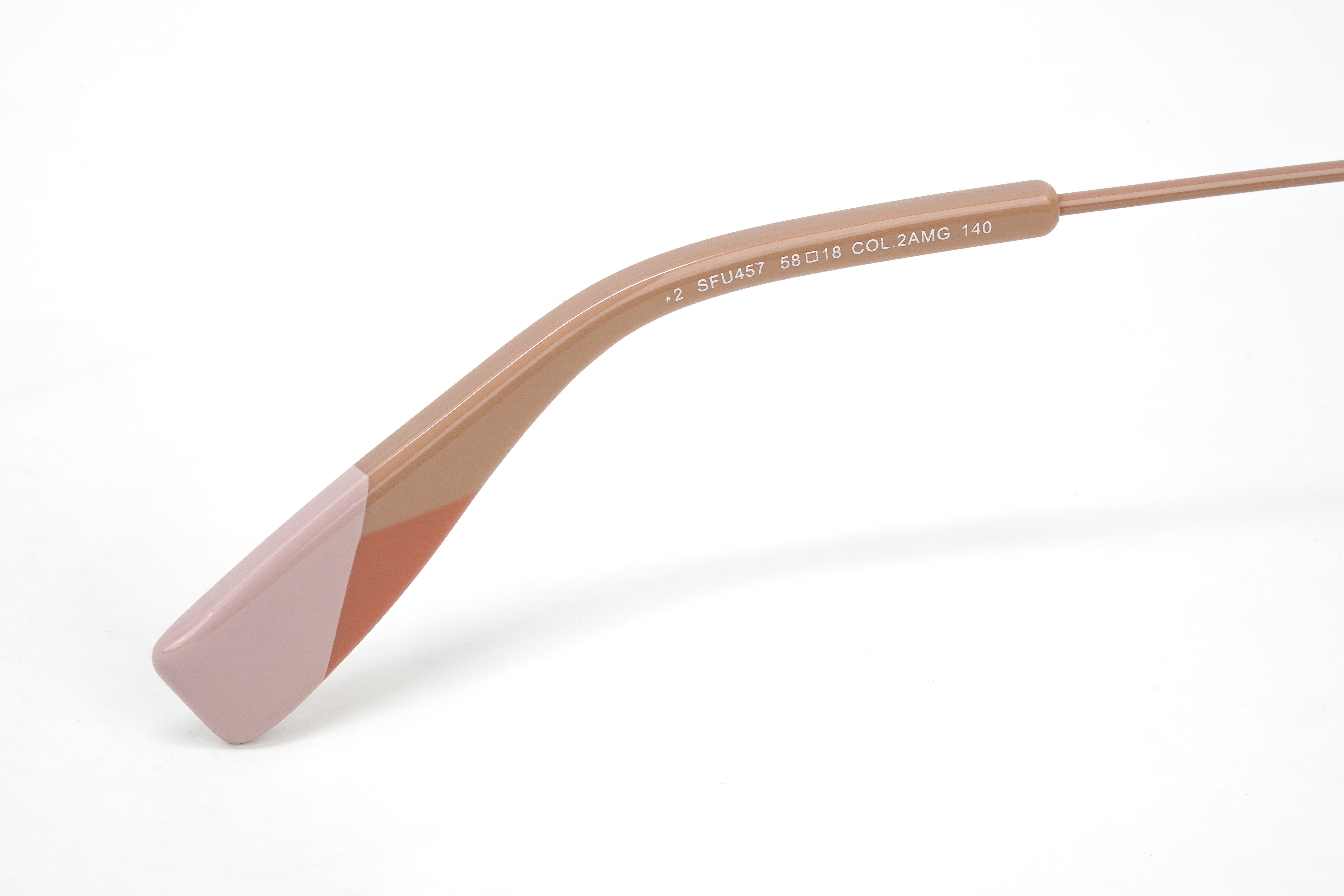 Furla Women's Butterfly SunglassesGold/Brown SFU457 2AMG-GR8 Sunglasses