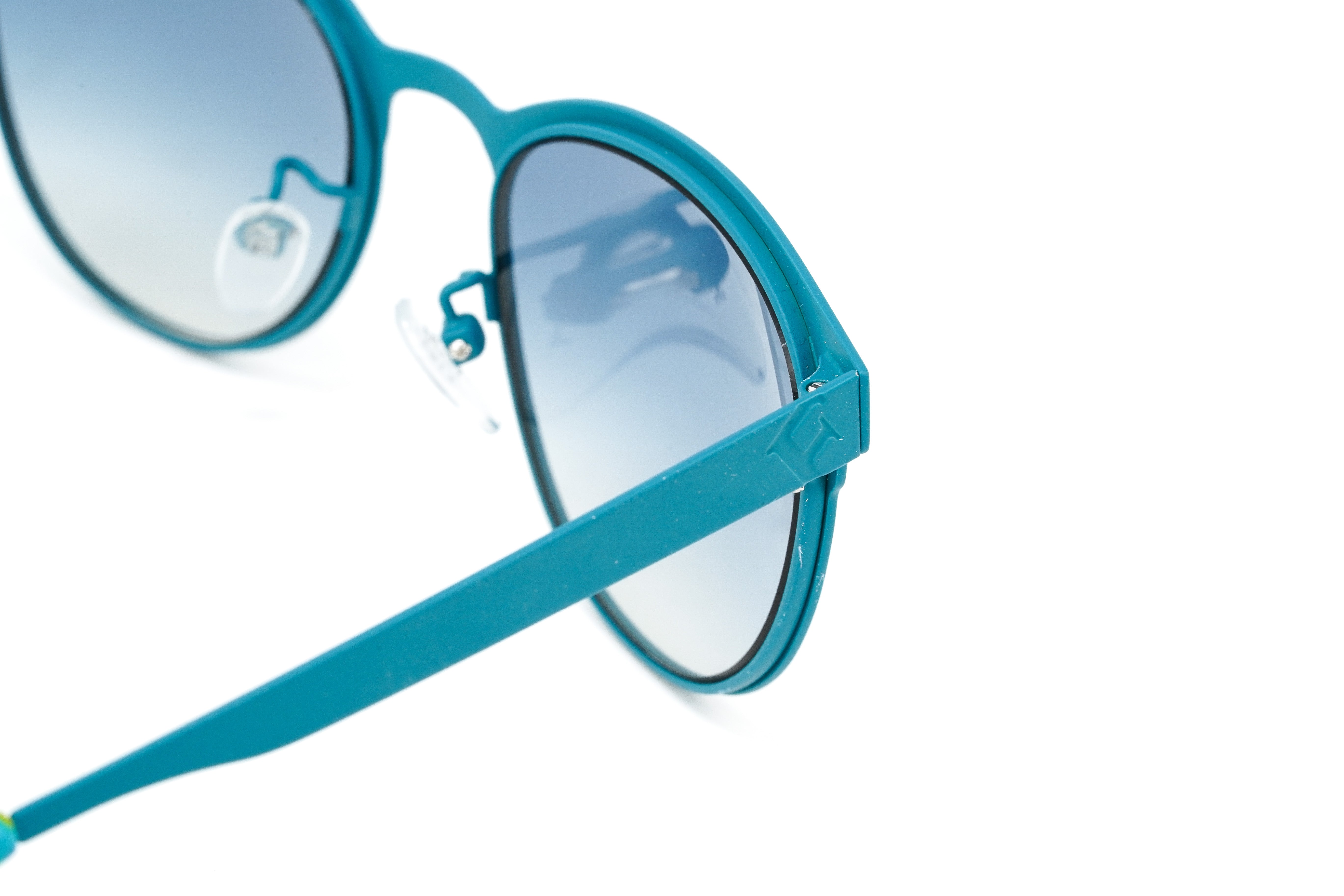 Furla Women's Sunglasses Classic Square Blue SU4340 1H9X-GR8 Sunglasses