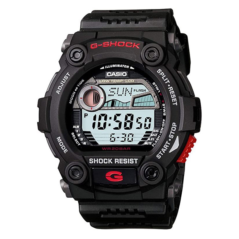 Casio G-Shock Watch Men's G-Rescue Black Red G-7900-1DR-GR8 Sunglasses