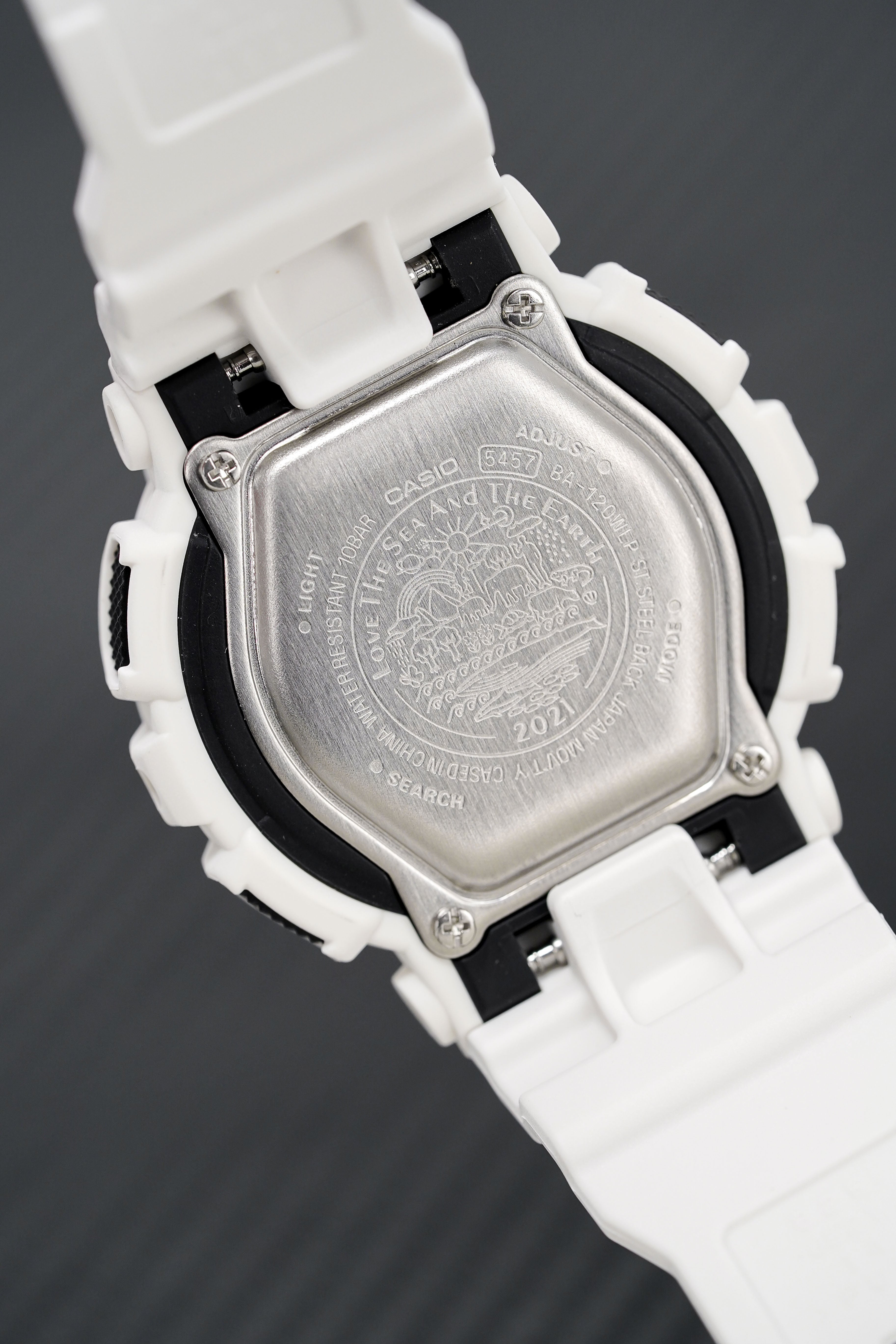 Casio Baby-G Watch Ladies Wildlife Promising Limited Edition Zebra BA-120WLP-7ADR-GR8 Sunglasses