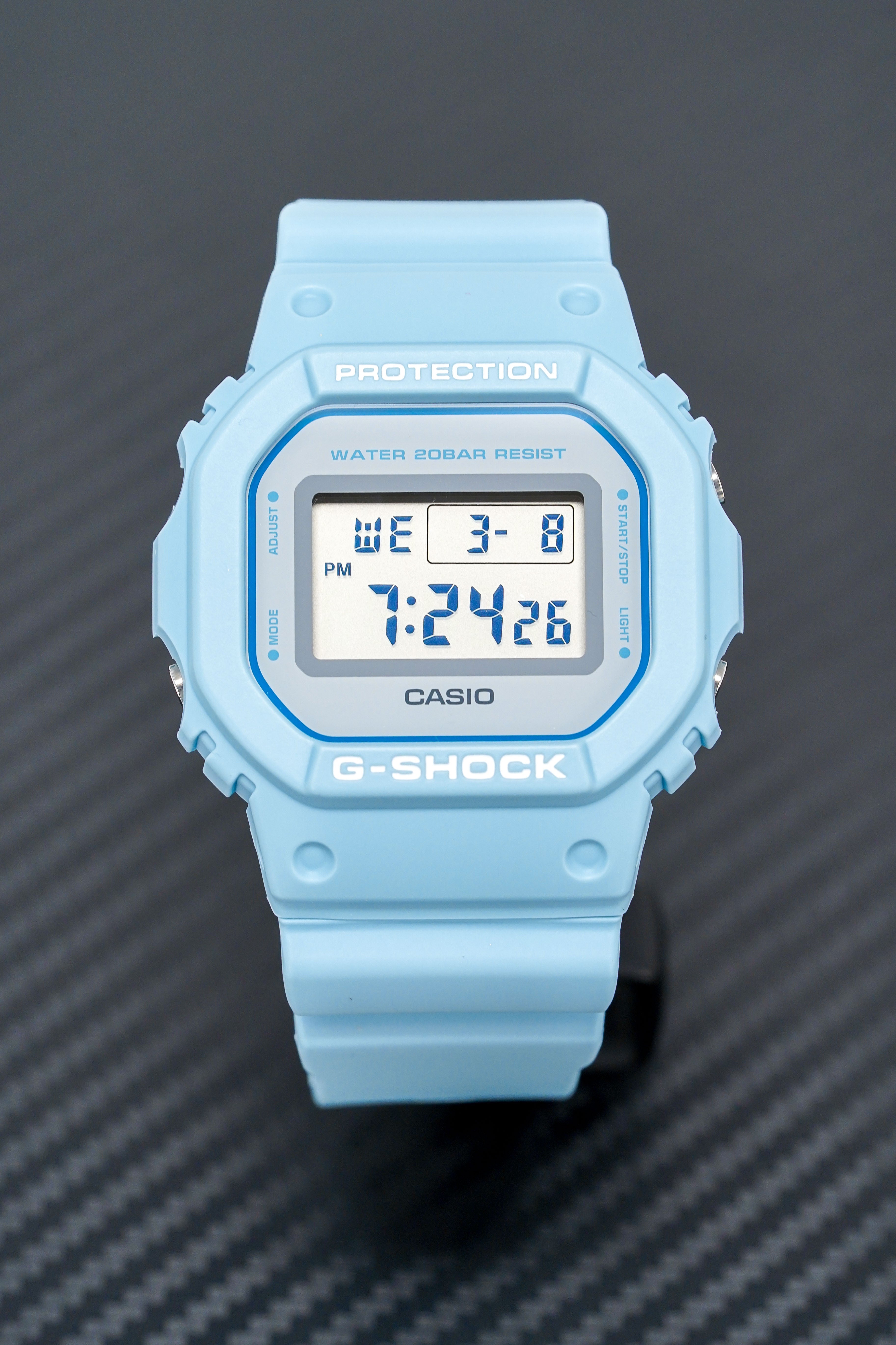 Casio G-Shock Men's Watch Matte Blue DW-5600SC-2DR-GR8 Sunglasses