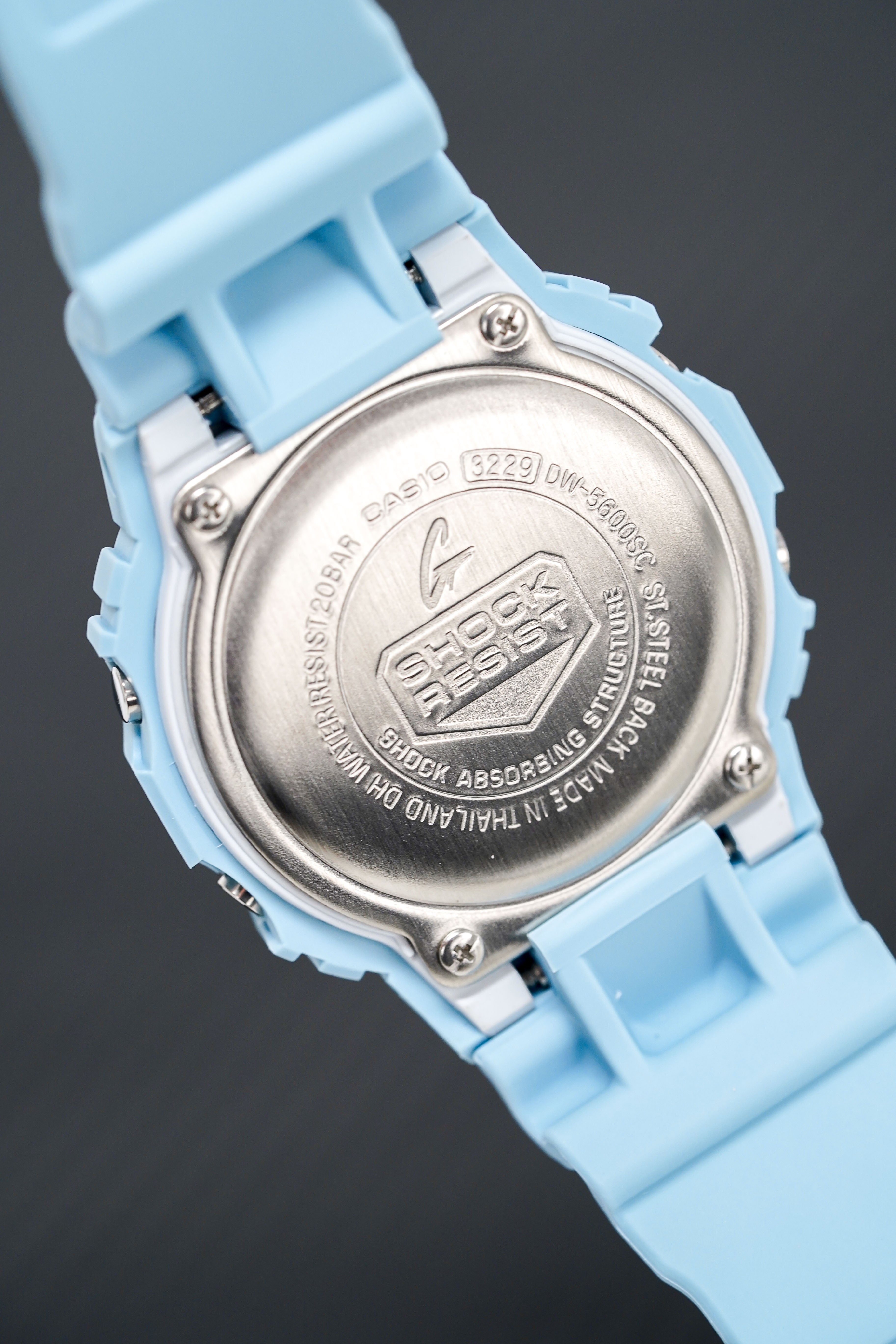 Casio G-Shock Men's Watch Matte Blue DW-5600SC-2DR-GR8 Sunglasses