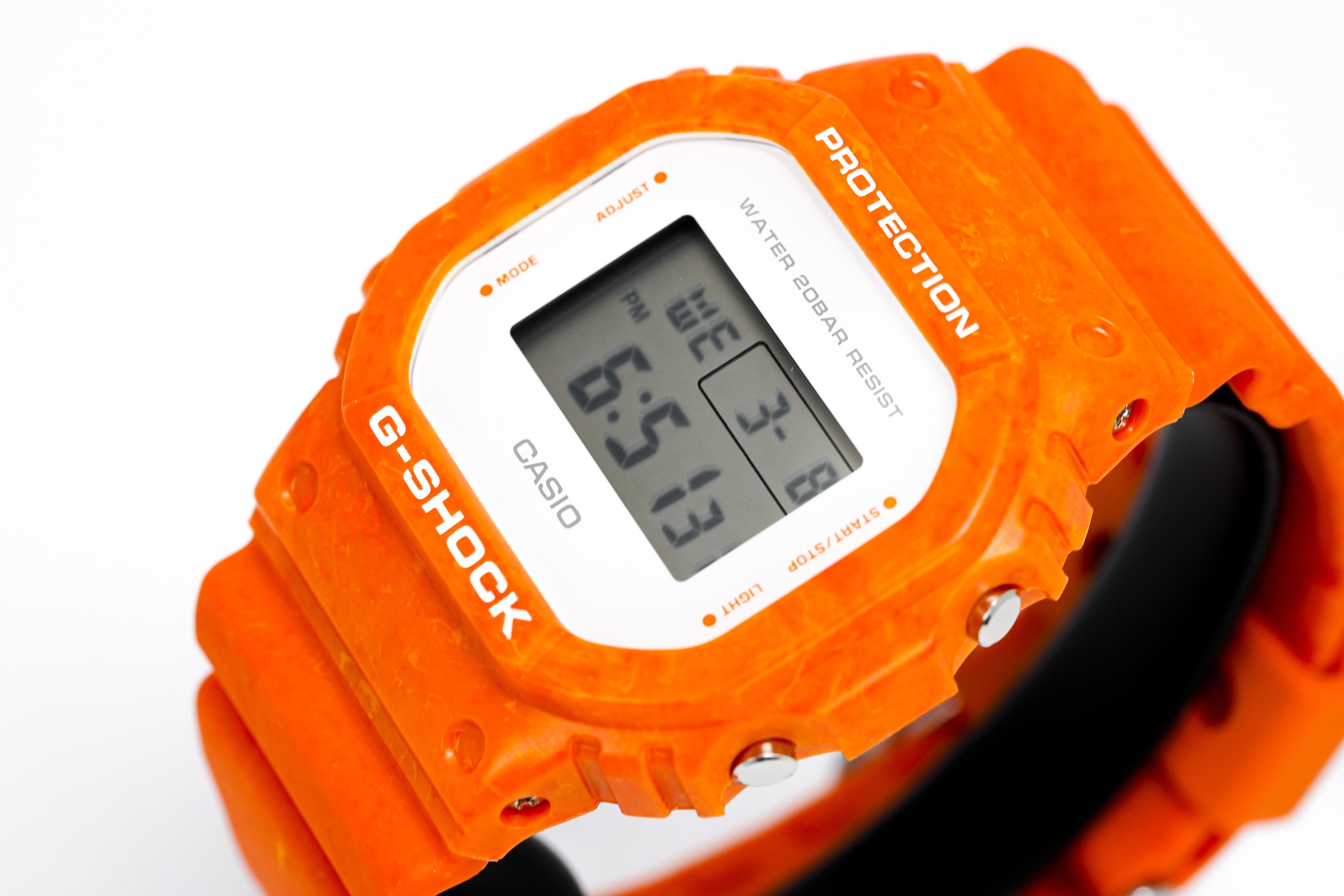 Casio G-Shock Men's Watch Vivid Orange DW-5600WS-4DR-GR8 Sunglasses