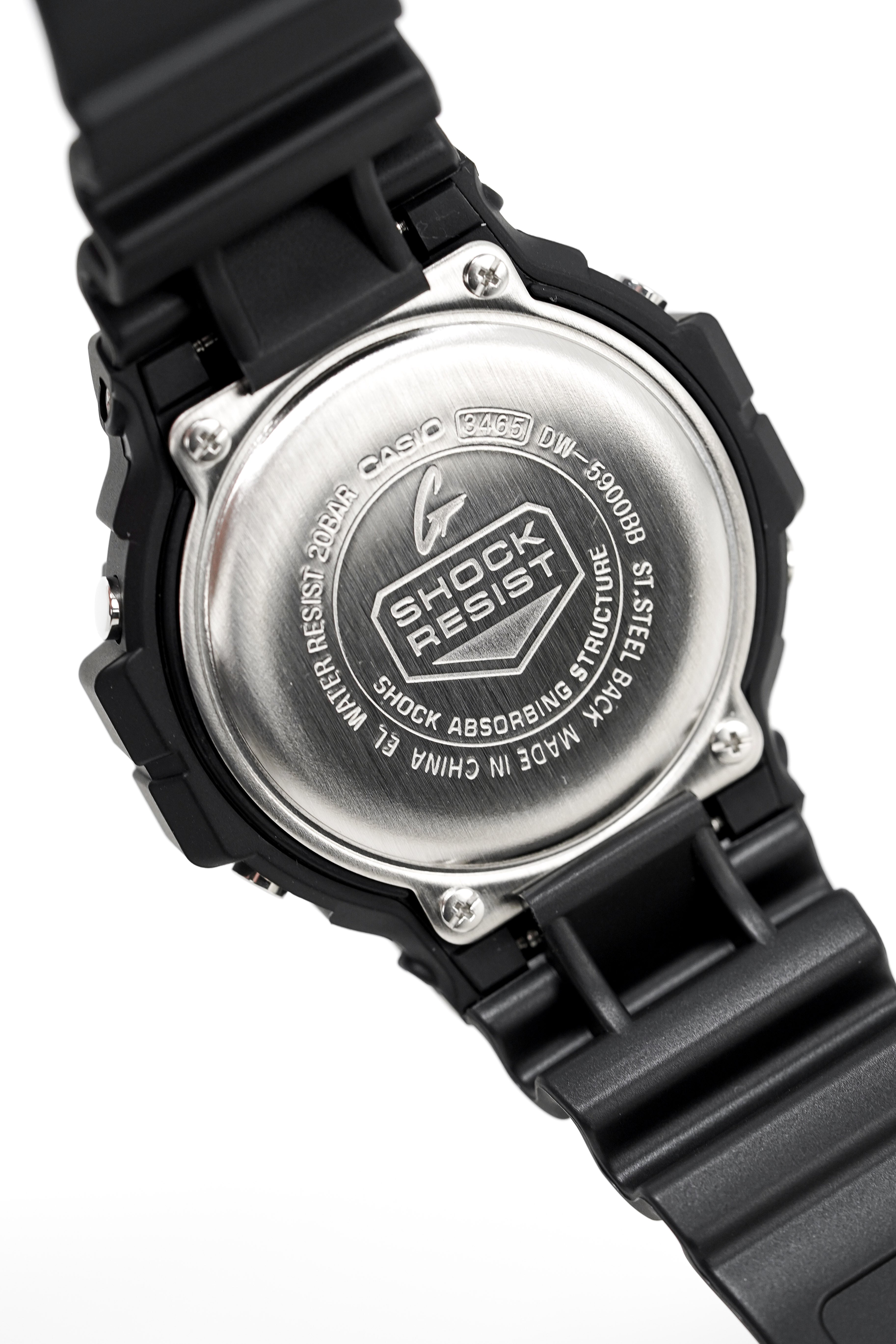 Casio G-Shock Watch Men's "Three Eyes" Classic Basic Black DW-5900BB-1DR-GR8 Sunglasses