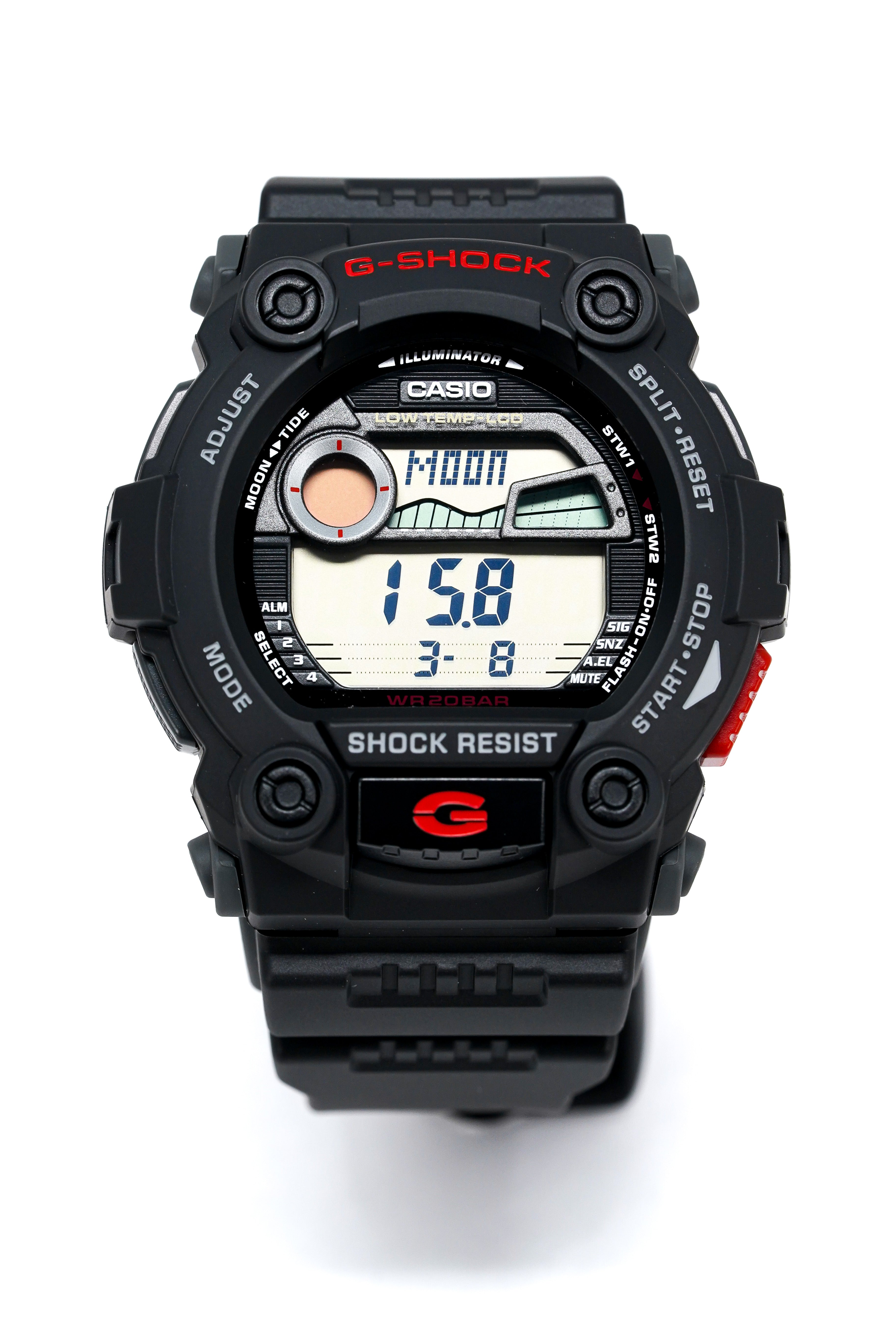 Casio G-Shock Watch Men's G-Rescue Black Red G-7900-1DR-GR8 Sunglasses