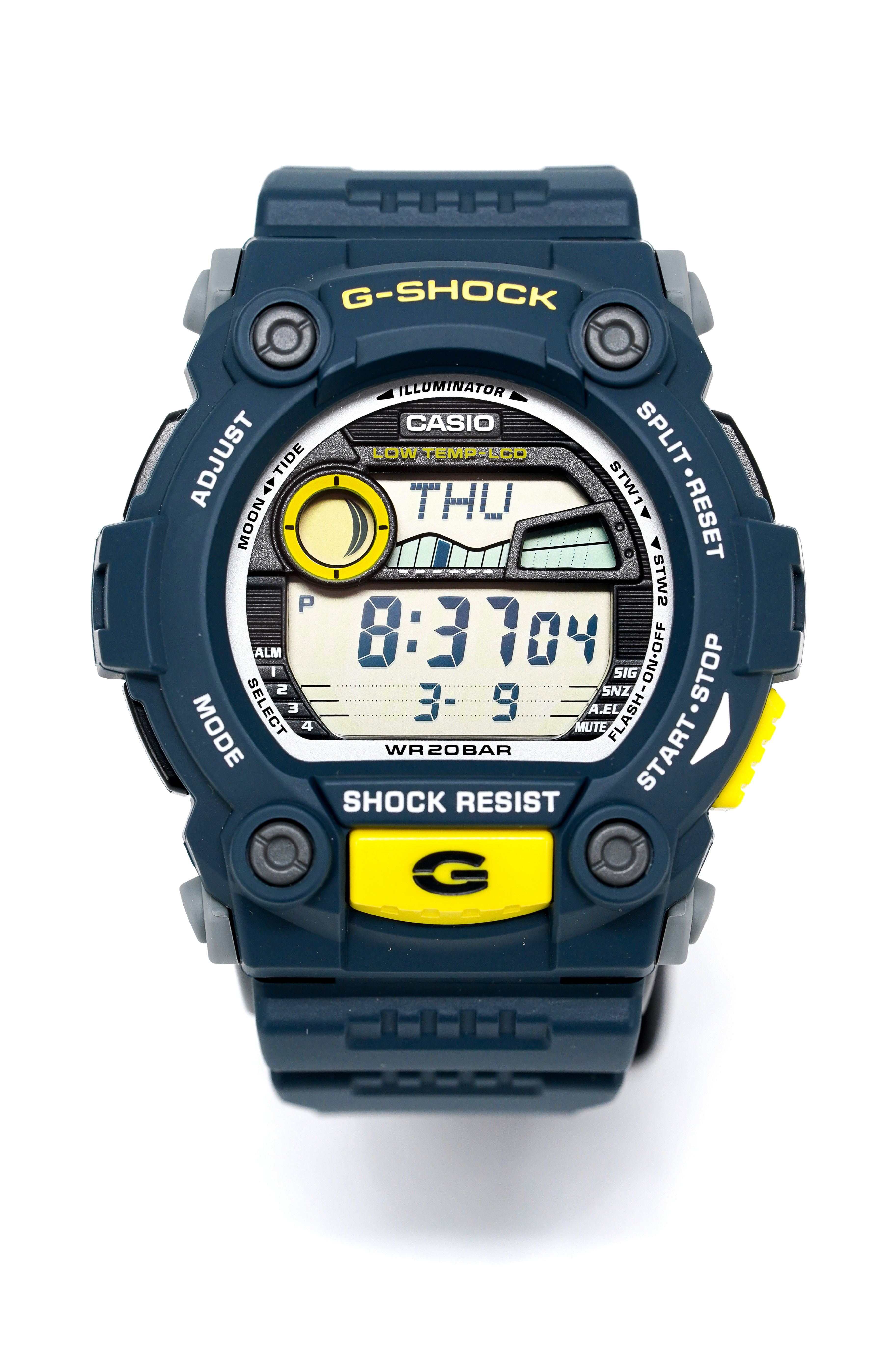 Casio G-Shock Watch Men's G-Rescue Teal and Yellow G-7900-2DR-GR8 Sunglasses