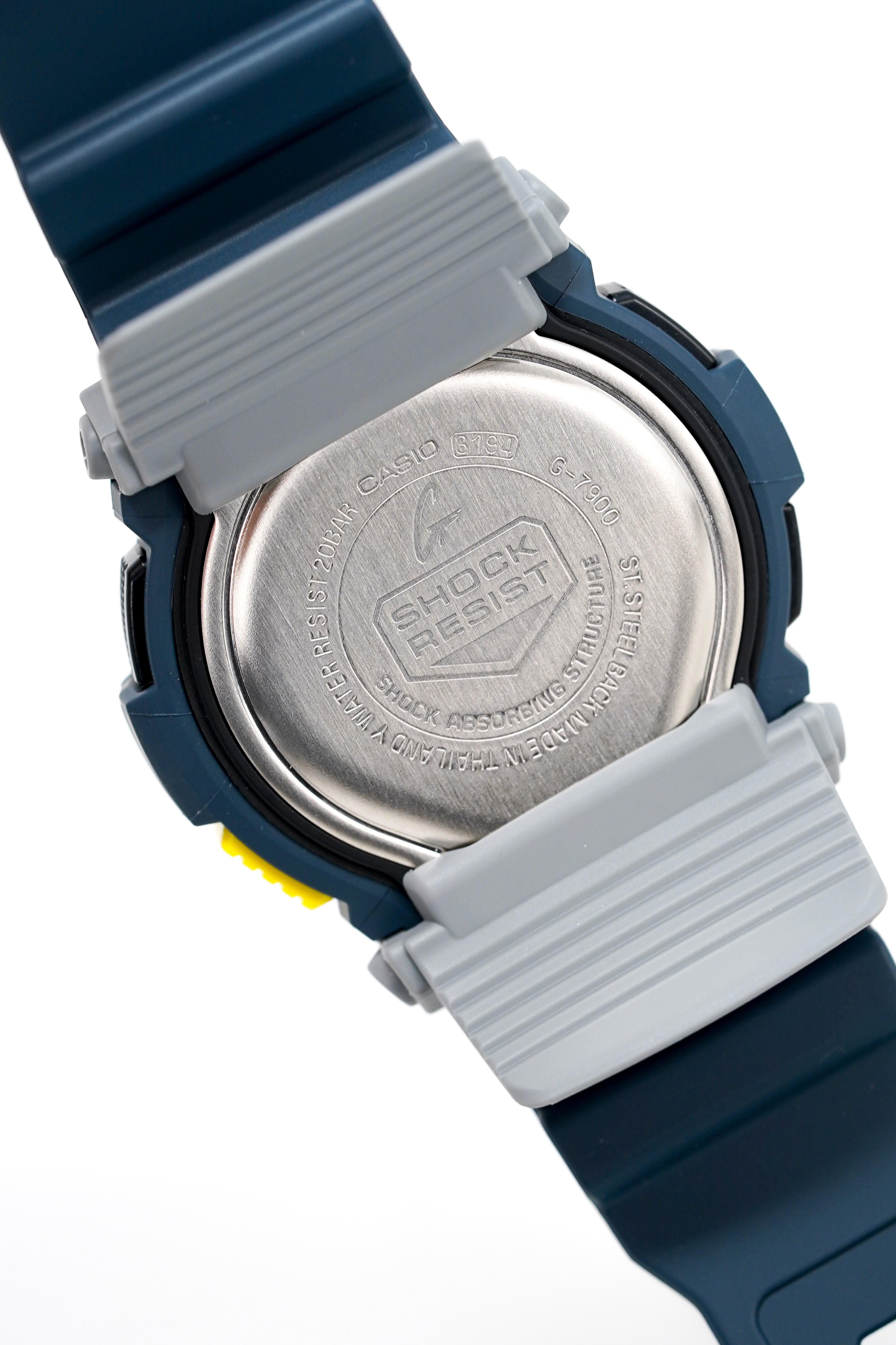 Casio G-Shock Watch Men's G-Rescue Teal and Yellow G-7900-2DR-GR8 Sunglasses