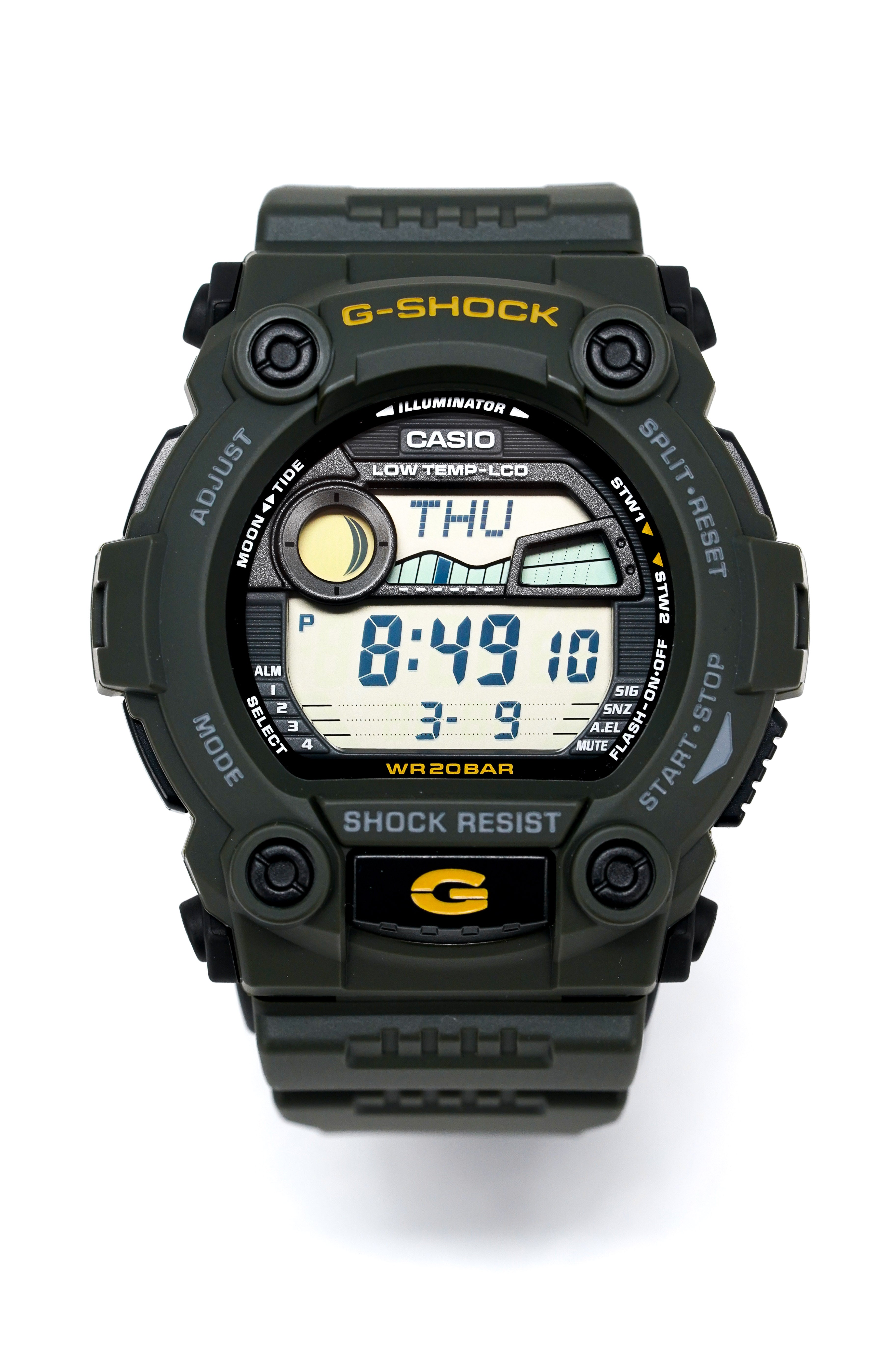 Casio G-Shock Watch Men's G-Rescue Black G-7900-3DR-GR8 Sunglasses