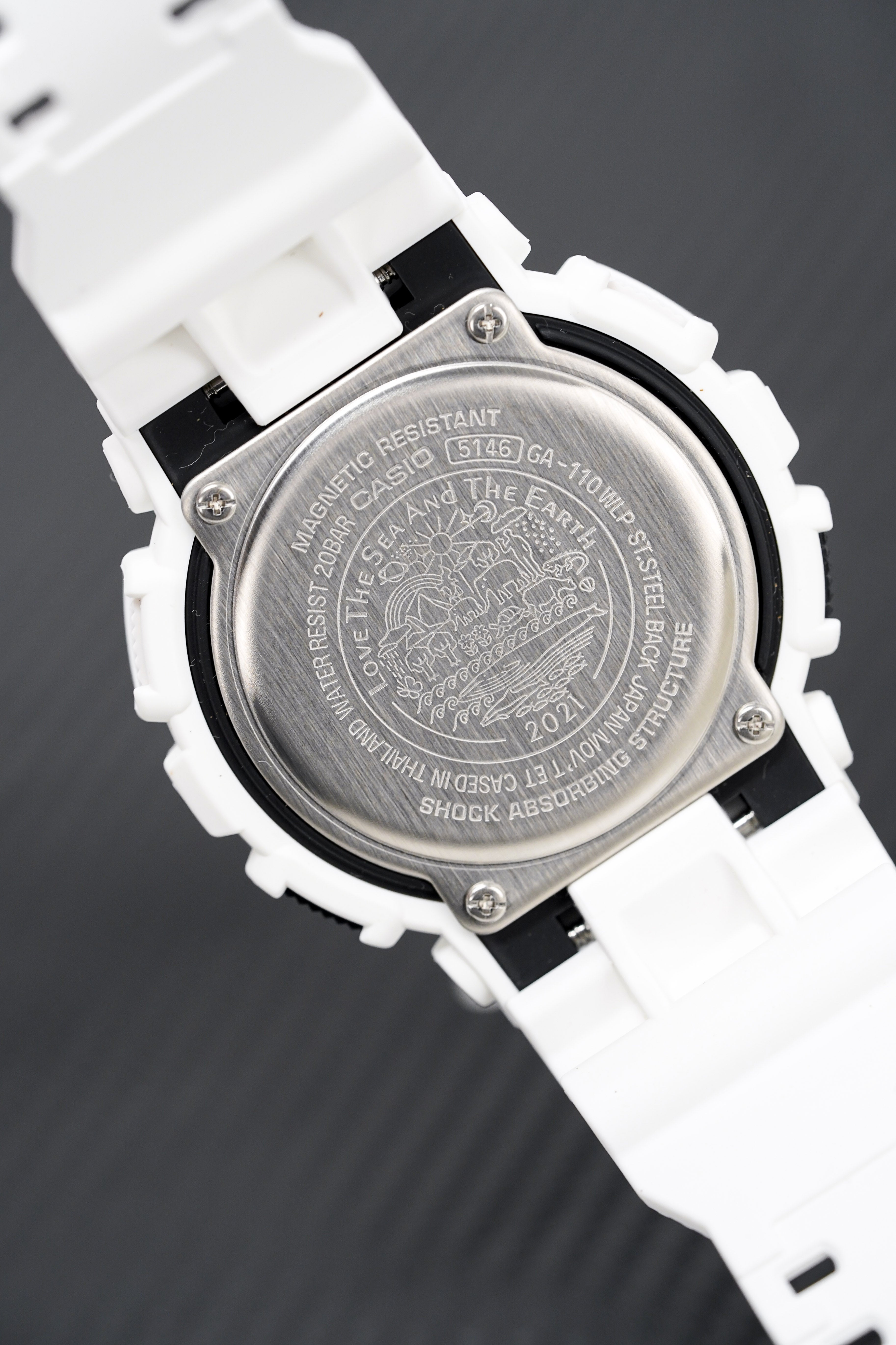 Casio G-Shock Watch Men's Wildlife Promising Limited Edition Zebra GA-110WLP-7ADR-GR8 Sunglasses