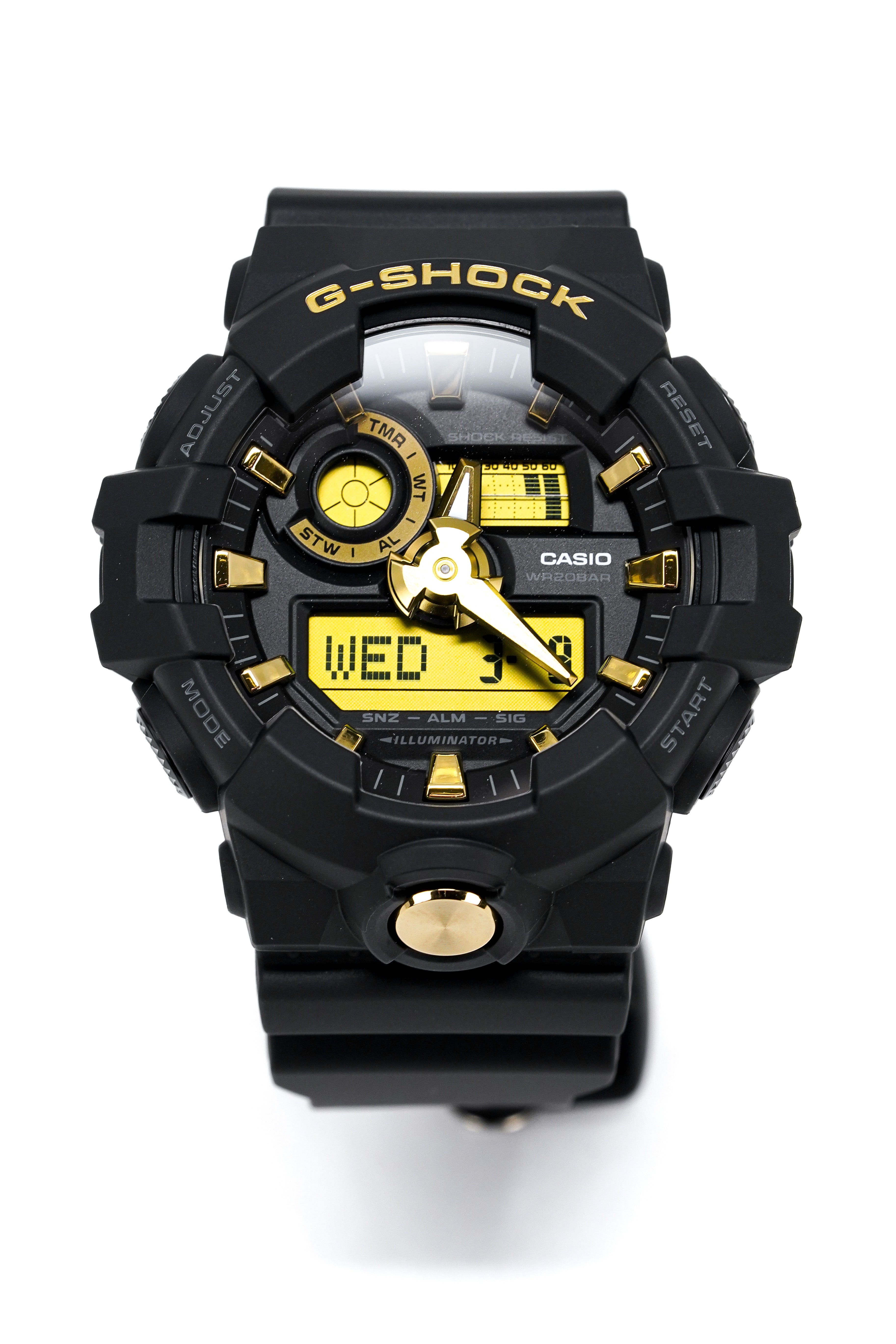 Casio G-Shock Watch Gold/Black GA-710B-1A9ER-GR8 Sunglasses