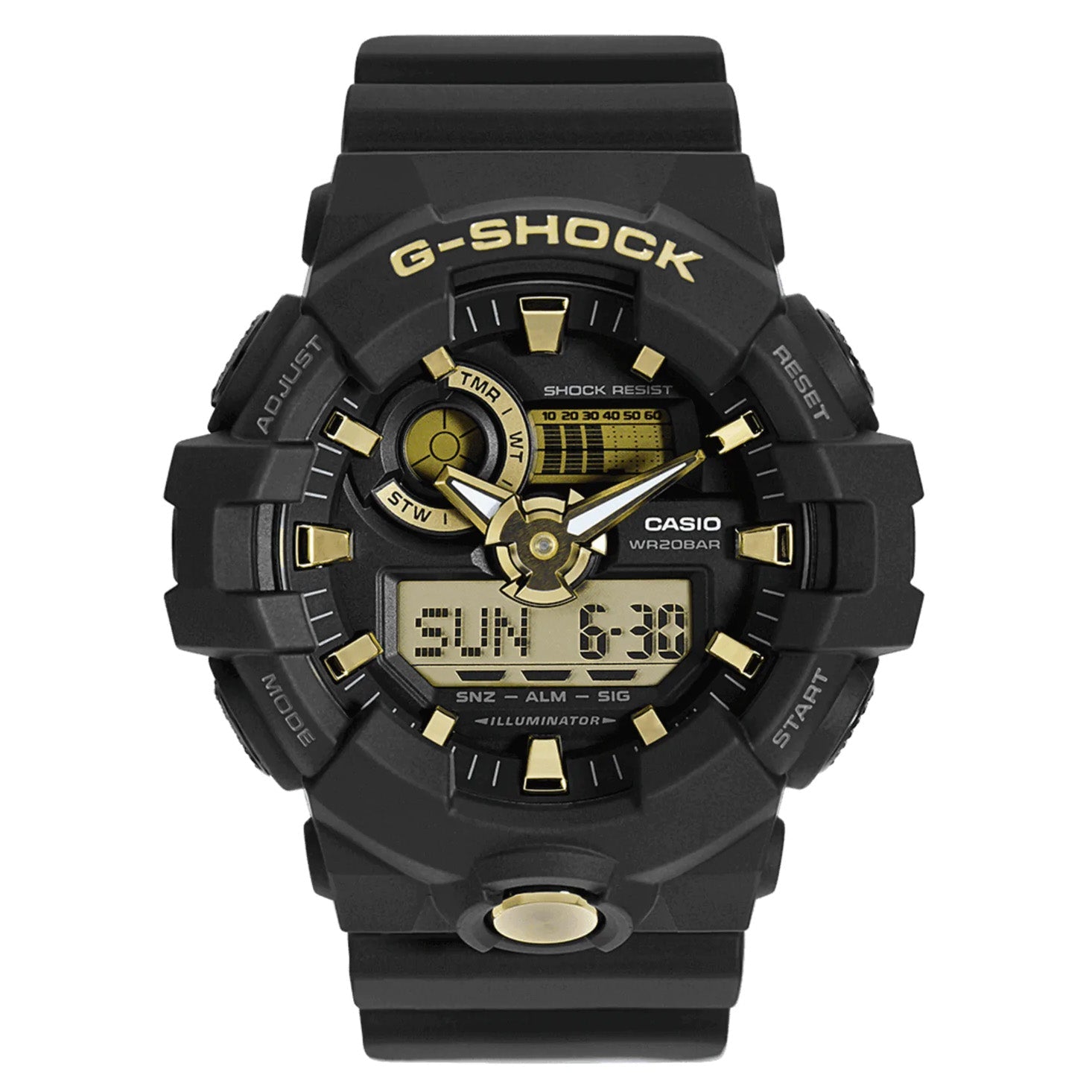 Casio G-Shock Watch Gold/Black GA-710B-1A9ER-GR8 Sunglasses