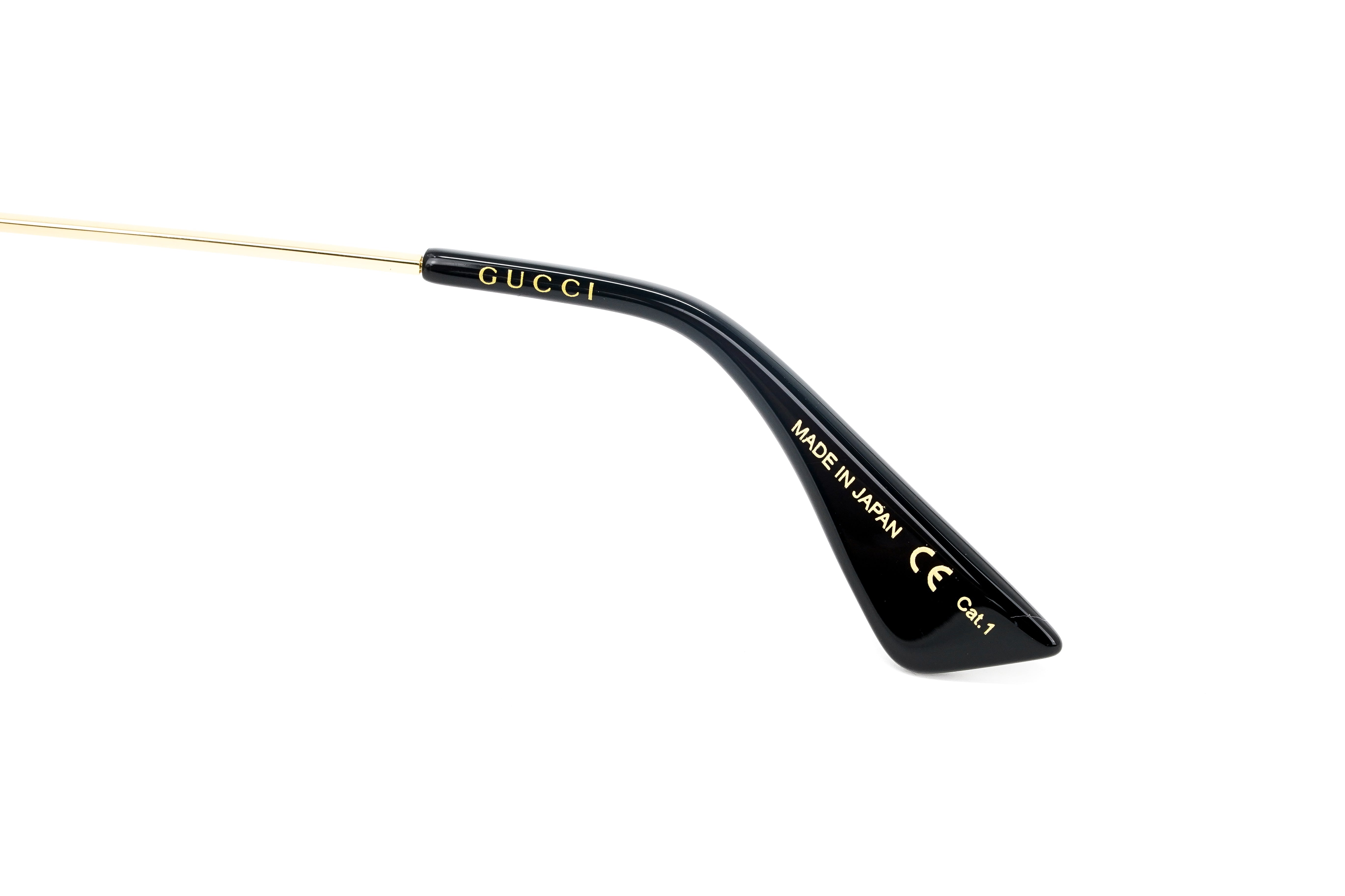 Gucci Women's Sunglasses Oversized Round Gold Soave Amore GG0113S-009 44-GR8 Sunglasses