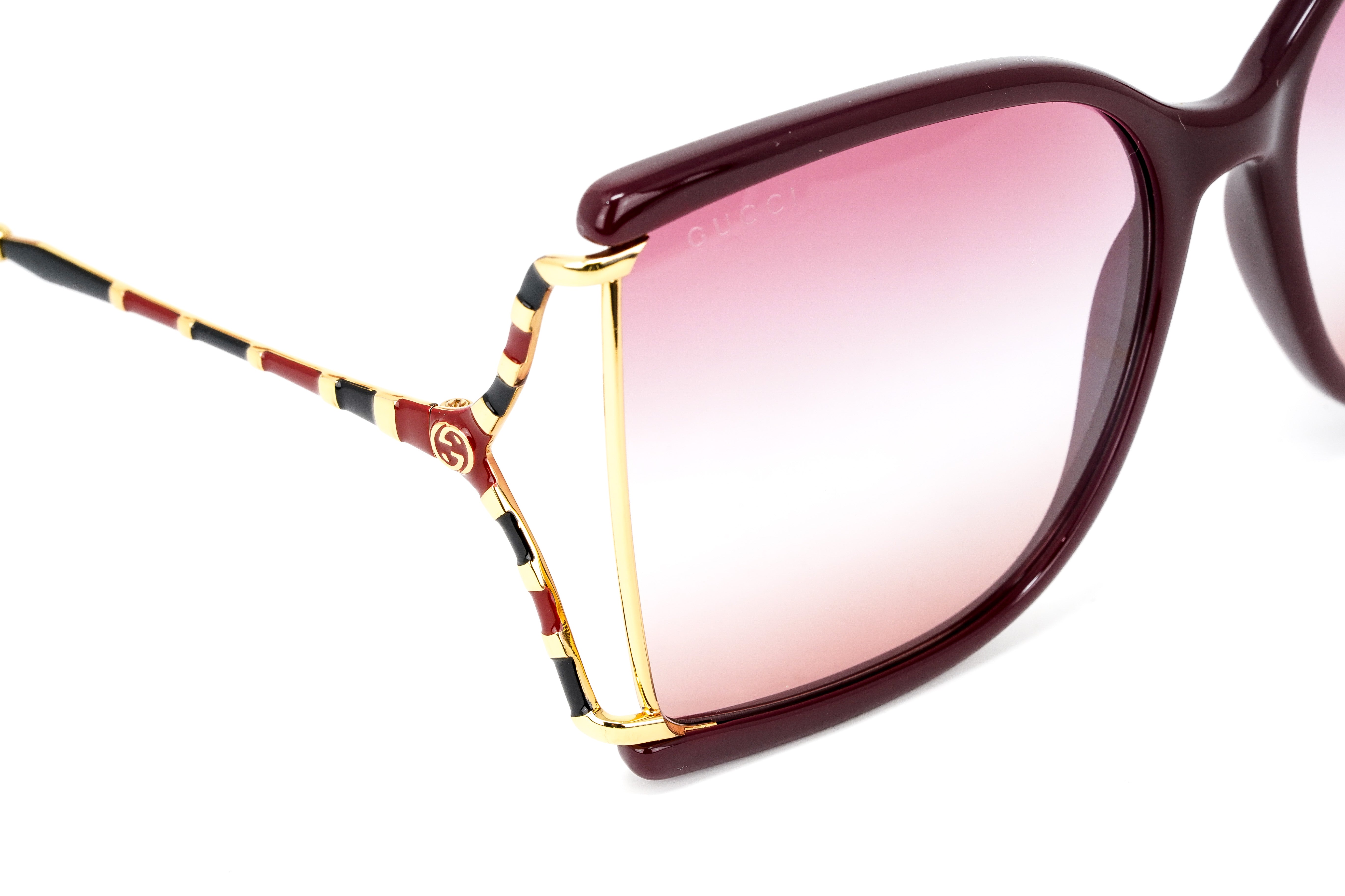 Gucci Women's Sunglasses Oversized Purple GG0592S-004 60-GR8 Sunglasses